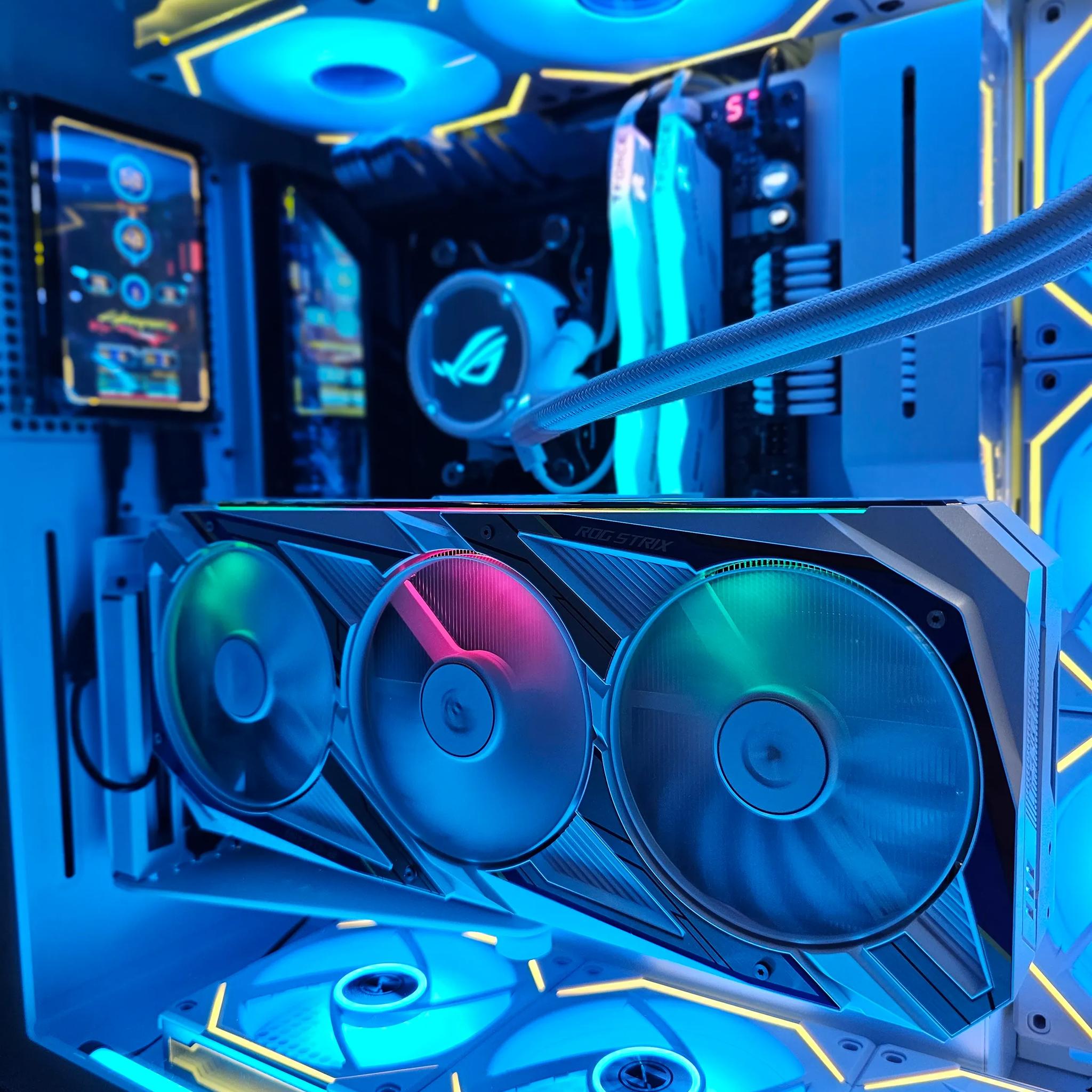 HIGH END CUSTOM BUILD 7950X w ROG GUNDAM 3080- BNIB!
