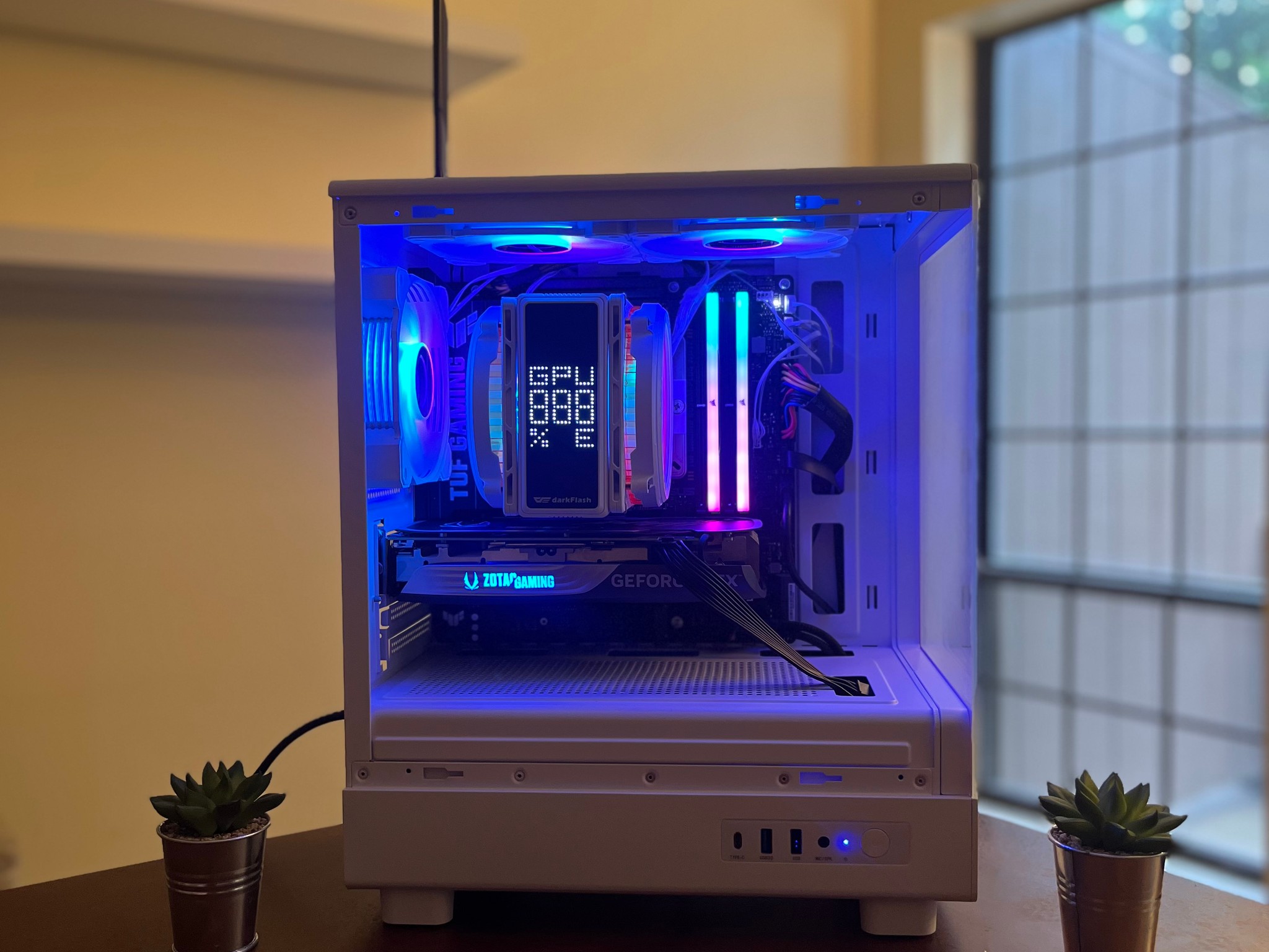 RTX 4060 TI 8GB | Ryzen 5 7600X | Corsair DDR5 RGB 32GB 6000 (2x16) | 2TB NVME | WIFI | (April 2026)