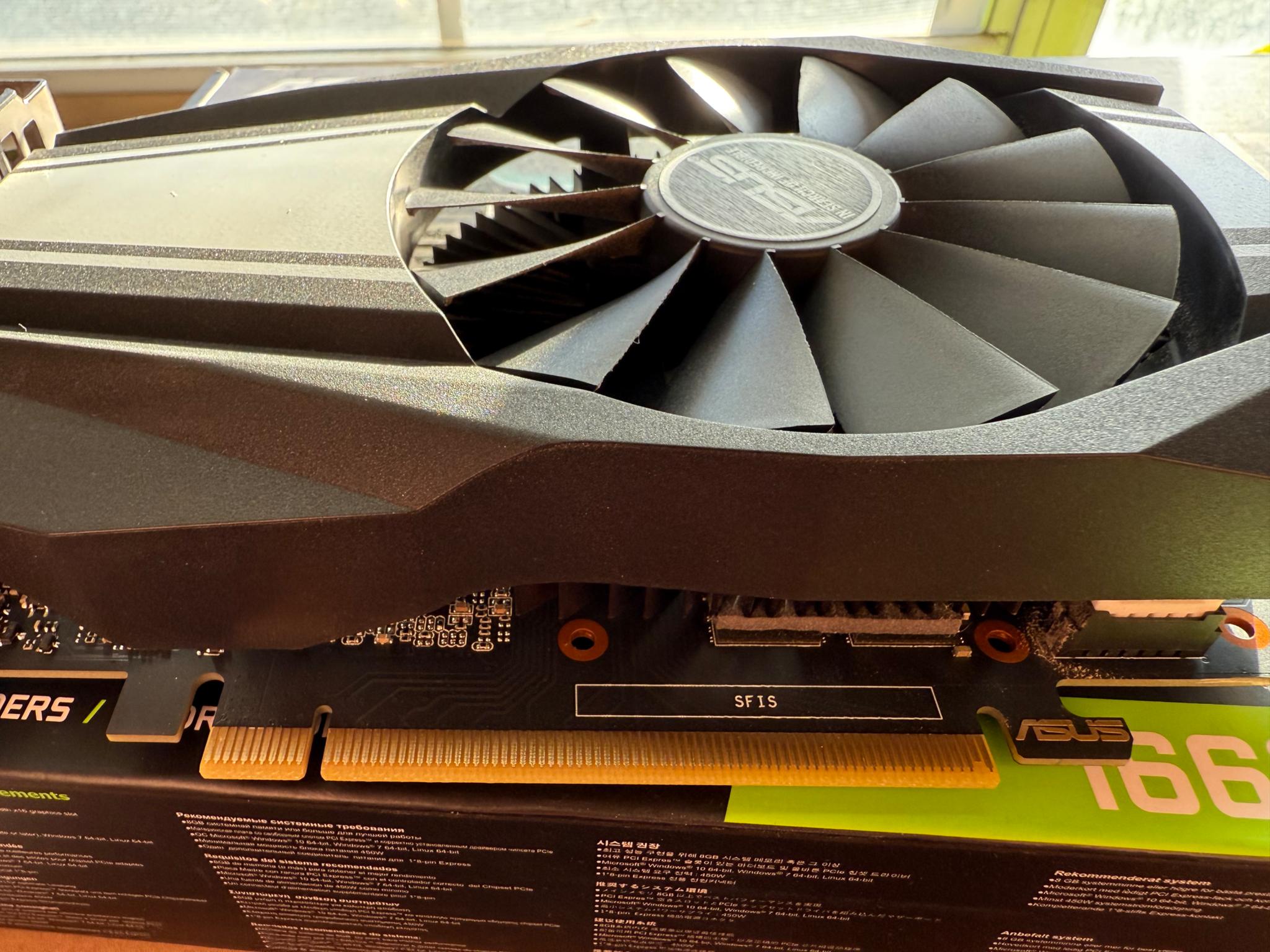 ASUS GeForce GTX 1660 Super OC Phoenix – Lightly Used, Great Condition!