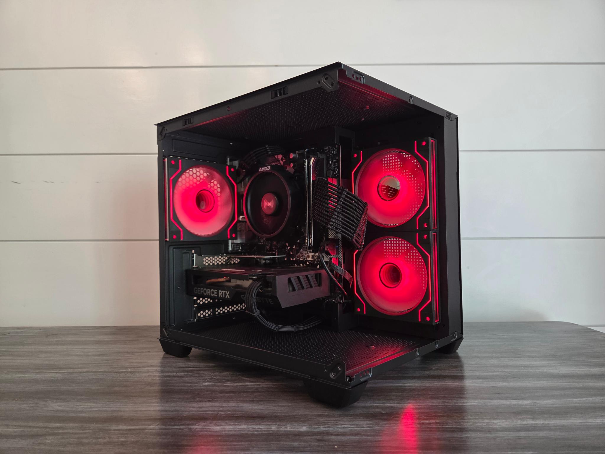 Small black gaming PC | RTX 2060 | RYZEN 5 3600 | 16GB RAM | 512GB SSD