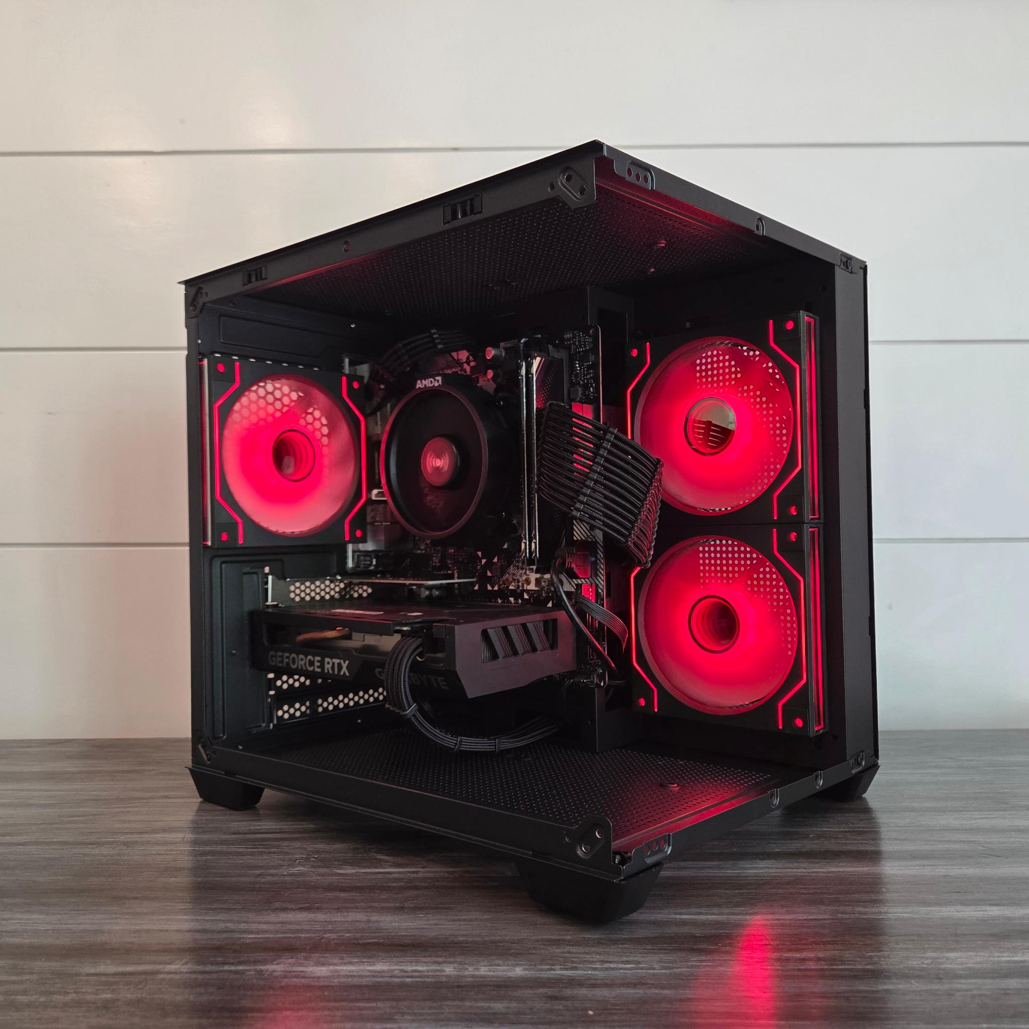 Small black gaming PC | RTX 2060 | RYZEN 5 3600 | 16GB RAM | 512GB SSD