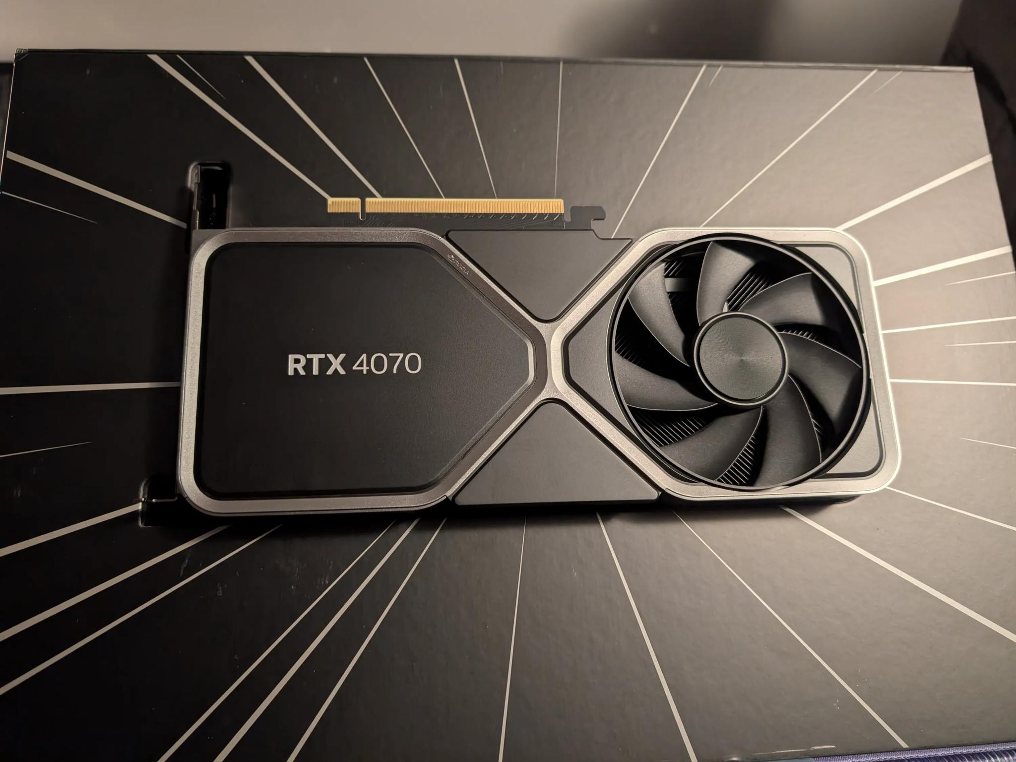 Nvidia RTX 4070 Founder's Edition