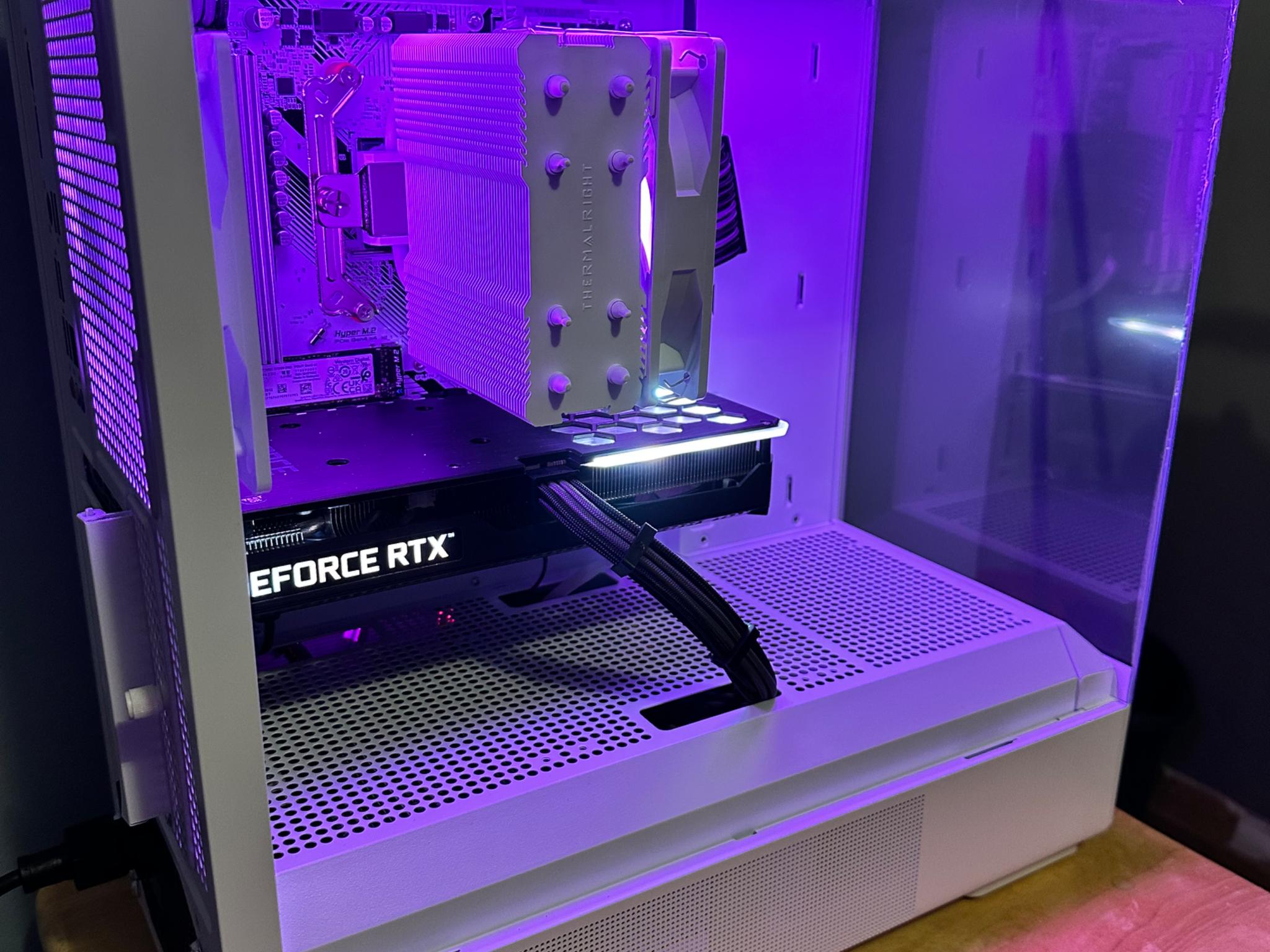 Ryzen 7 5700x|PNY 3060 TI|16g DDR4 Ram|Asrock B550 Pro White|512g M.2 NVME| 1 TB 3.5" HDD|Zalman P10