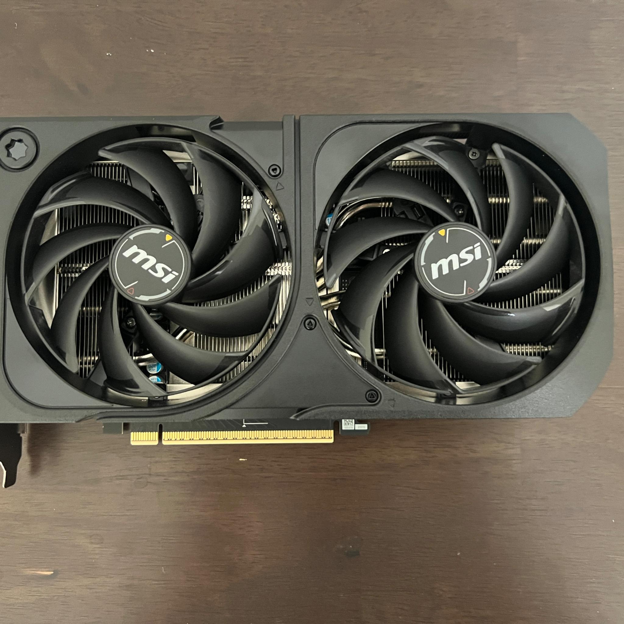 Brand New! MSI RTX 5070 2X SHADOW OC