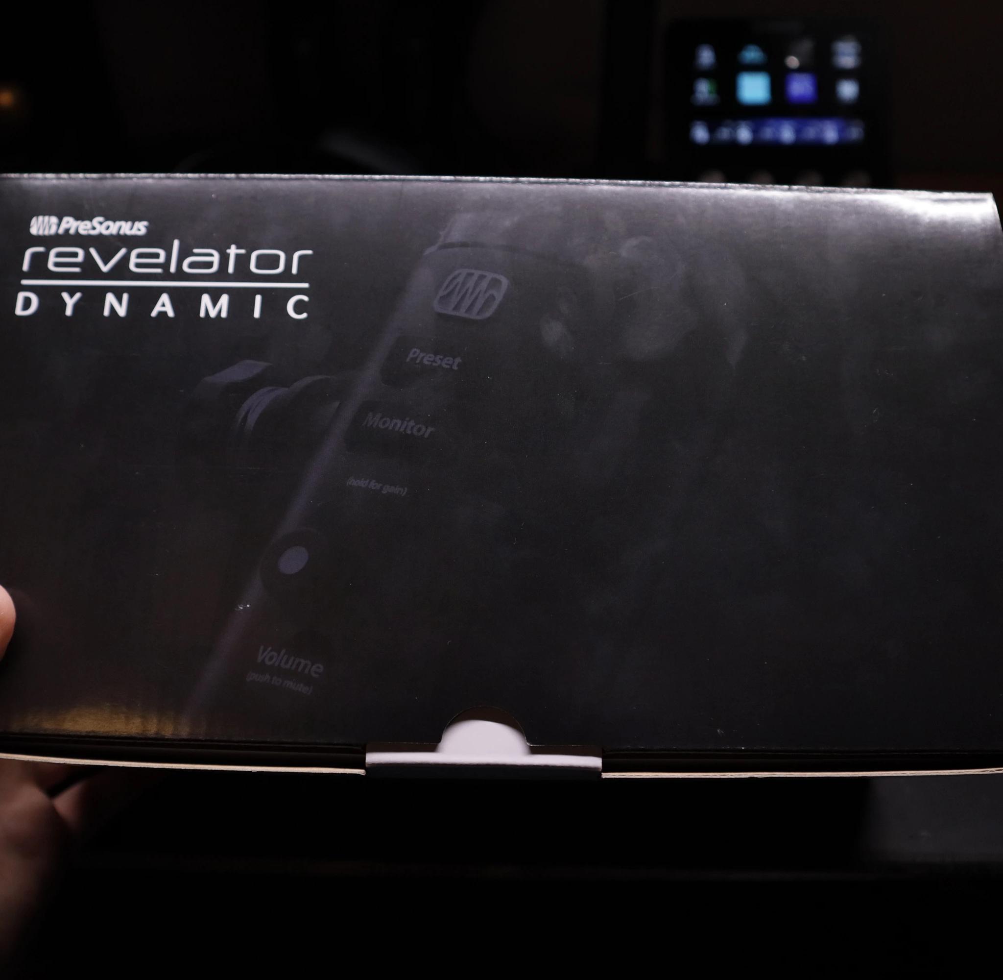 [New] PreSonus Revelator Dynamic USB Microphone - Black