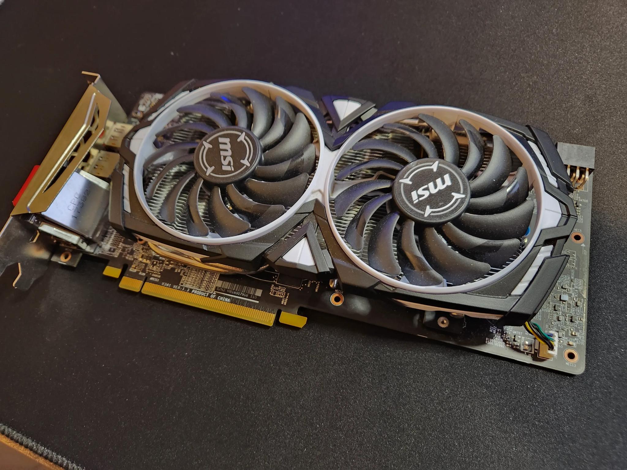 MSI Radeon RX 580 ARMOR 4GB OC | Very Clean