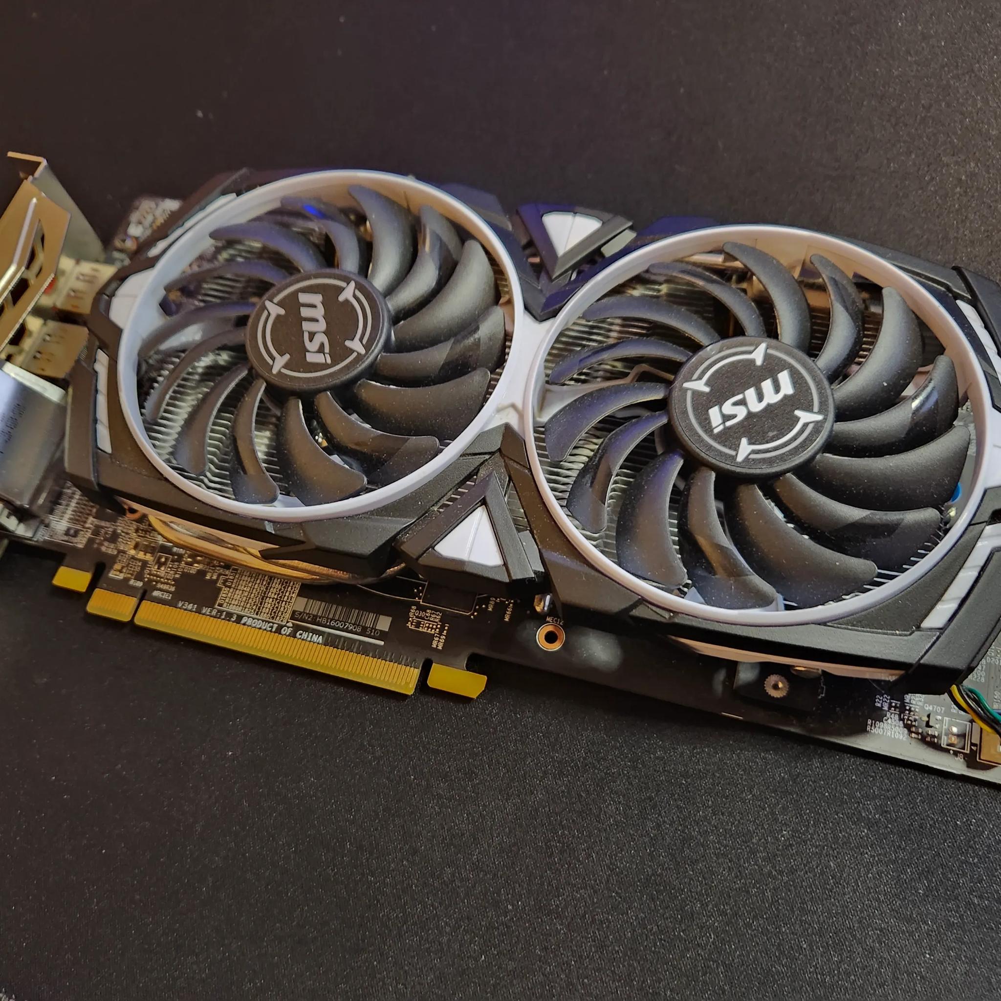 MSI Radeon RX 580 ARMOR 4GB OC | Very Clean