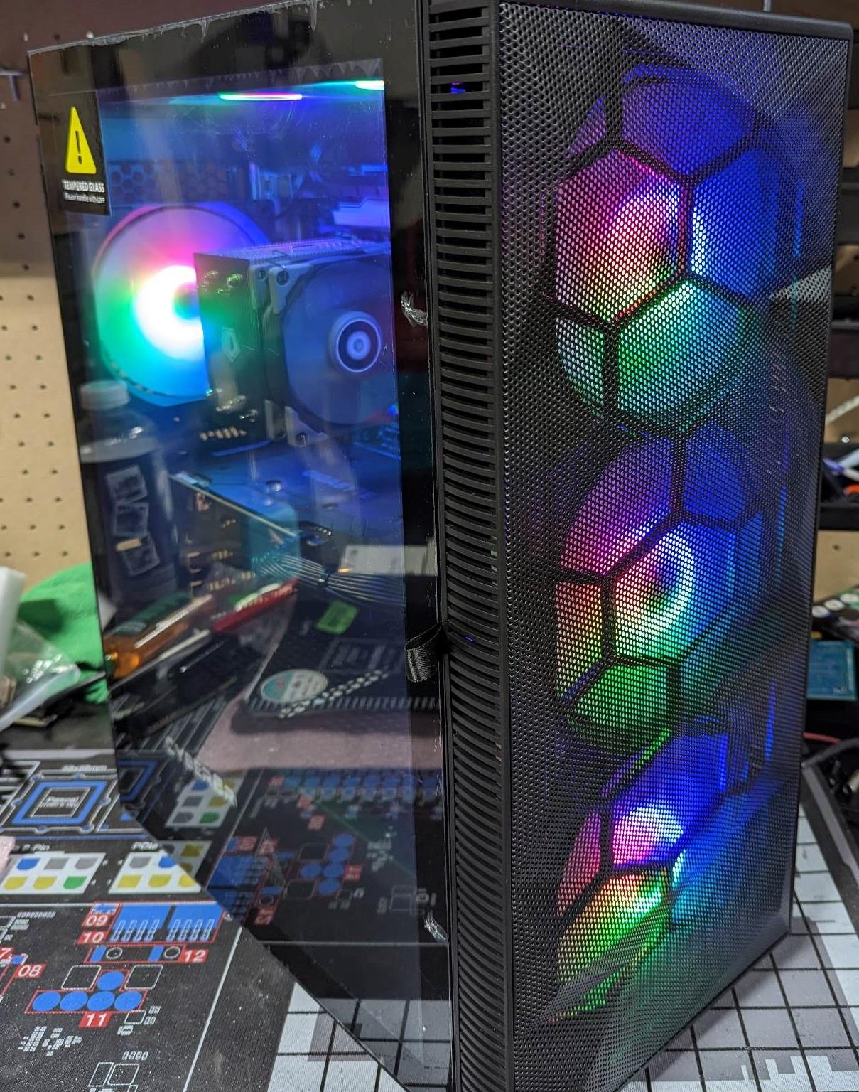 UCW Ready to Play E-Sports Gaming PC. X170 i7 + GTX 1060
