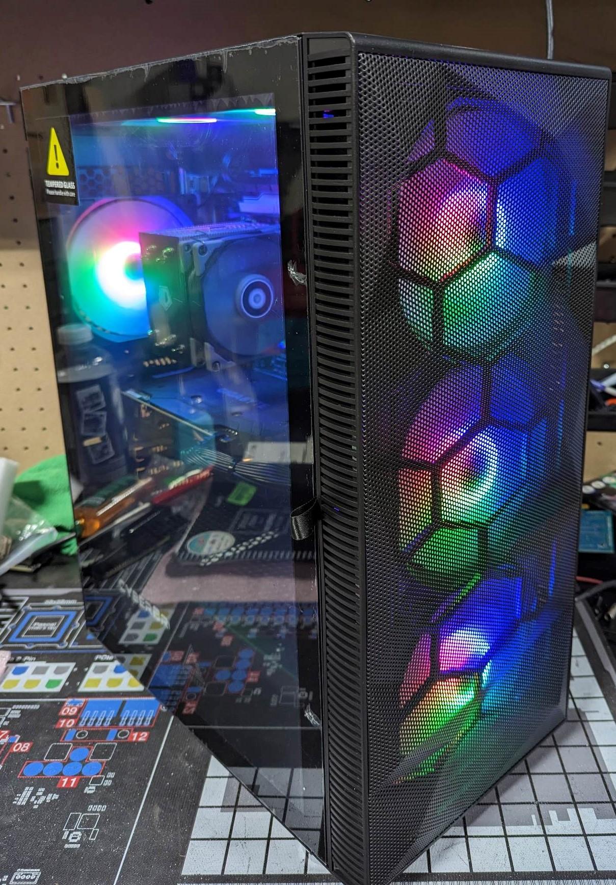 UCW Ready to Play E-Sports Gaming PC. X170 i7 + GTX 1060