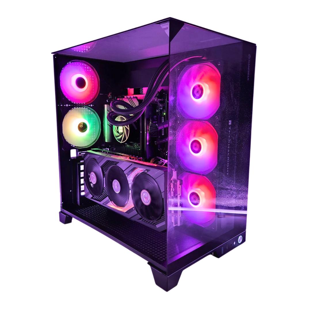 ✊️Revolution💣: RX 7900 XT | Intel 12700KF | 32GB DDR5 RAM | 2TB SSD | 5 RGB Fans | Black Gaming PC