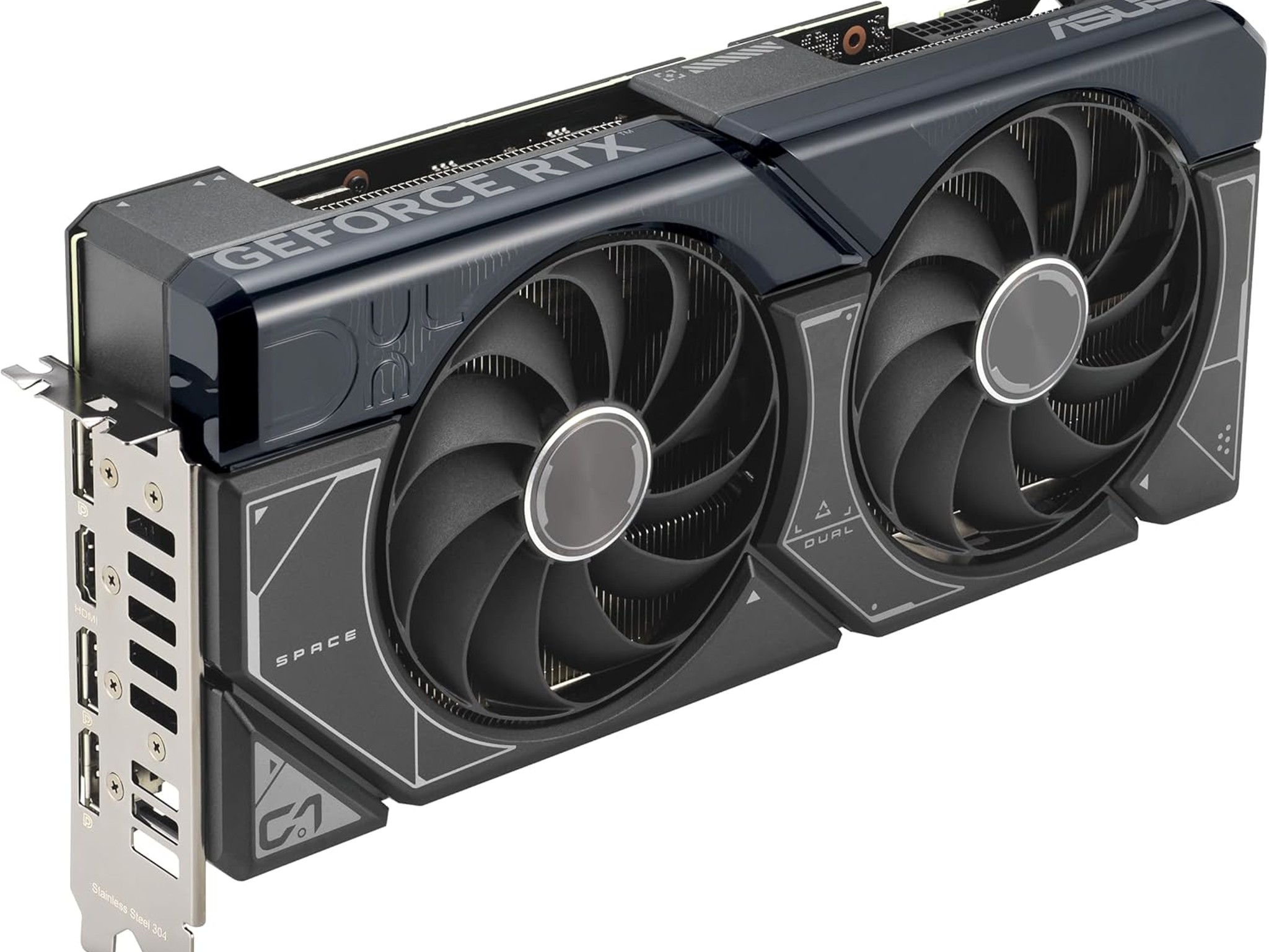 ASUS Dual RTX 4070 Ti Super OC 16GB Dual GDDR6X Video Graphics Card GPU