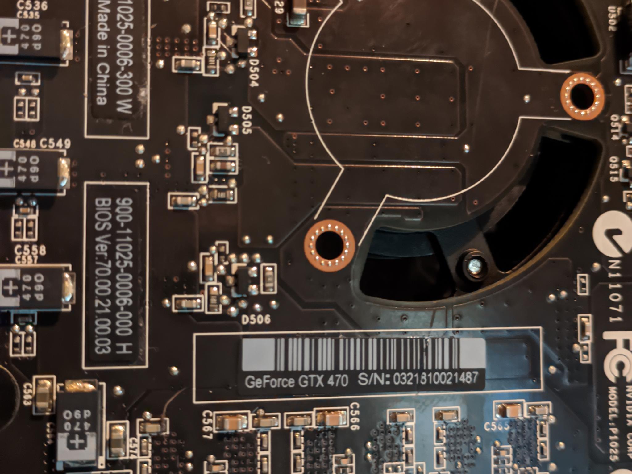 NVIDIA GeForce GTX 470 | GDDR5 1.28GB DX12