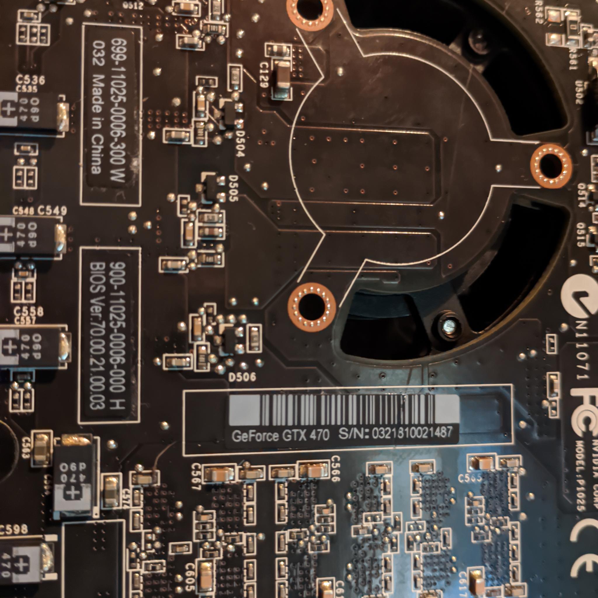 NVIDIA GeForce GTX 470 | GDDR5 1.28GB DX12