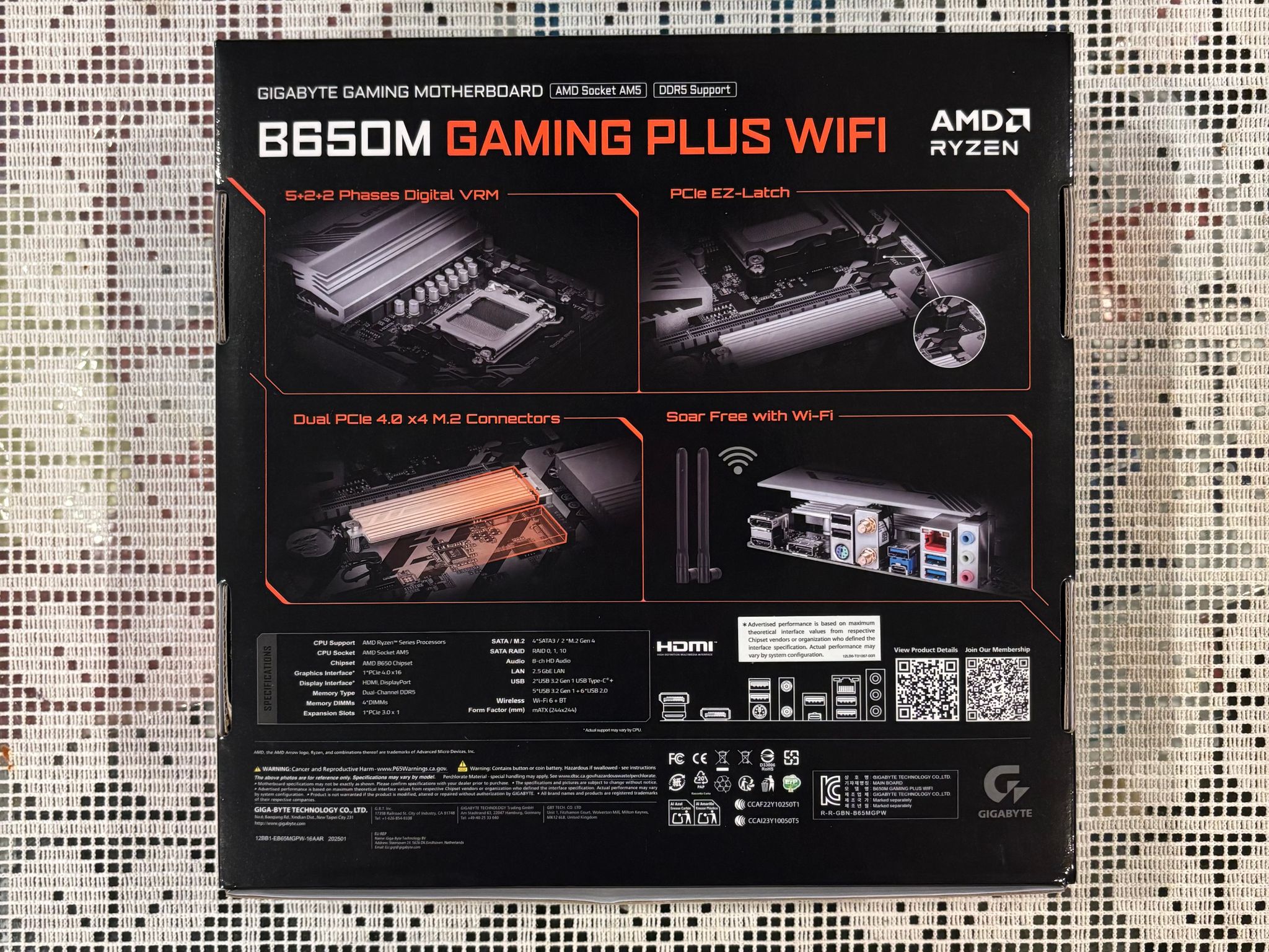 GIGABYTE B650M Gaming Plus WiFi
