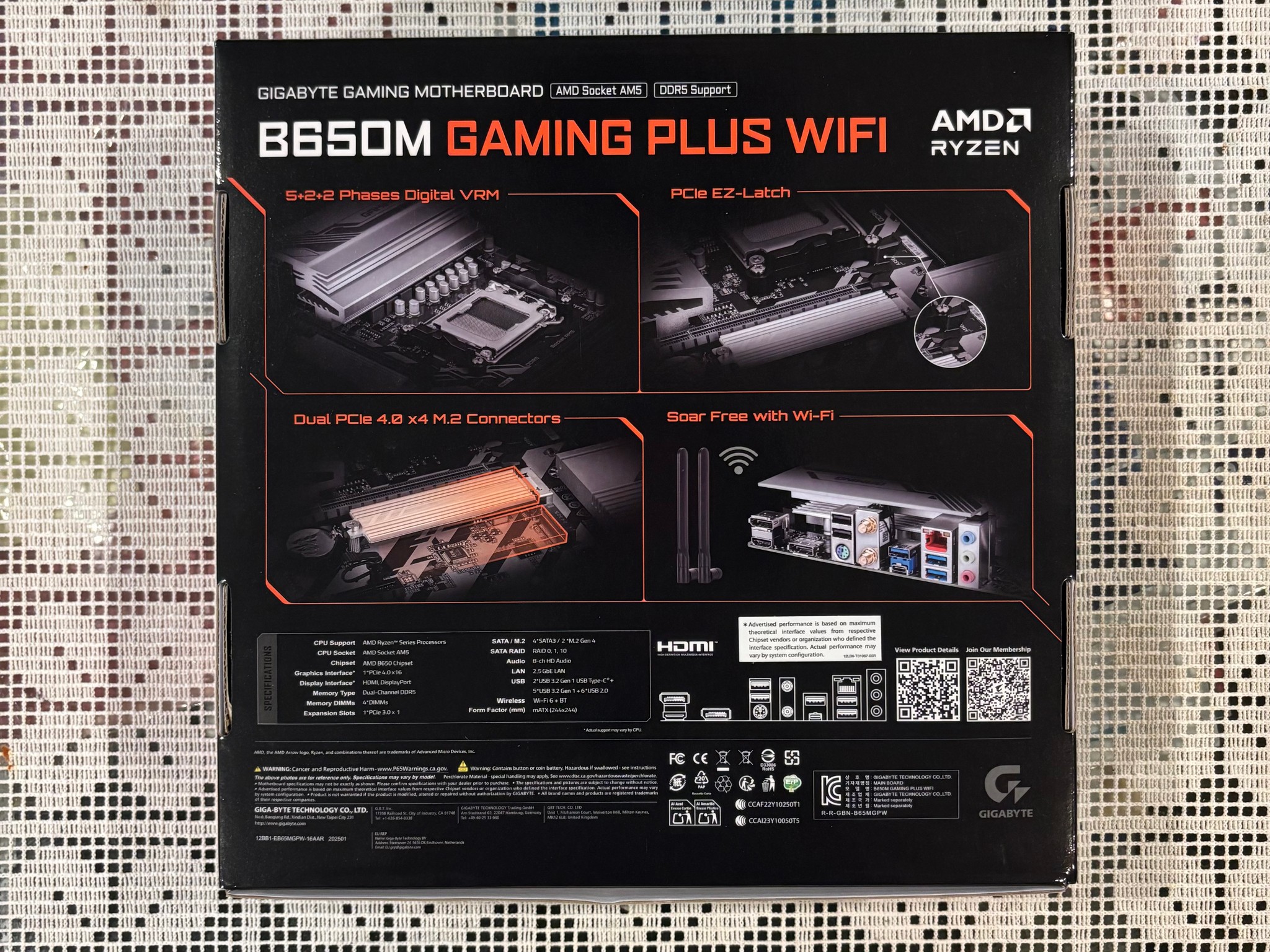 GIGABYTE B650M Gaming Plus WiFi