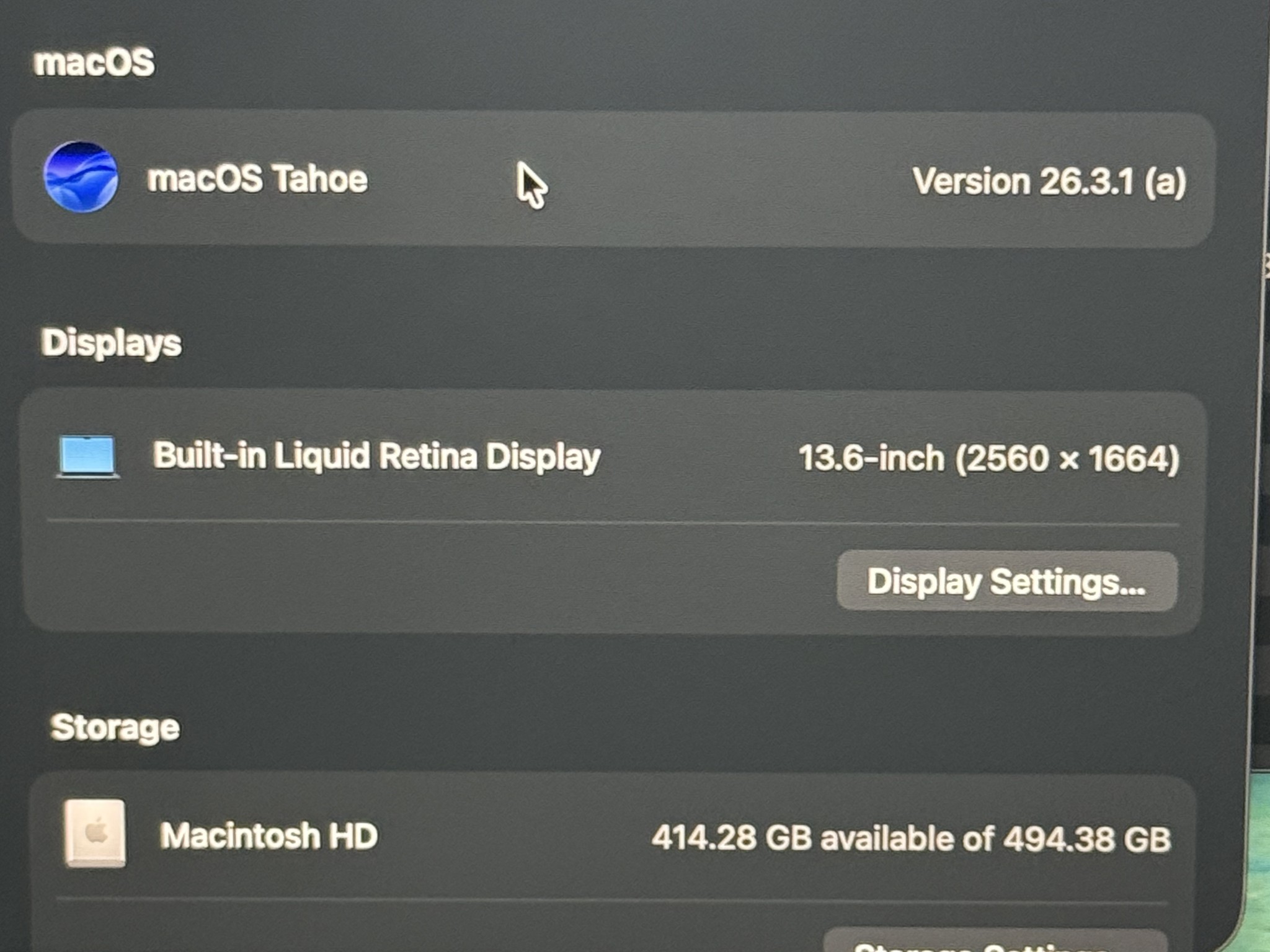 MacBook Air M2 - 512gb