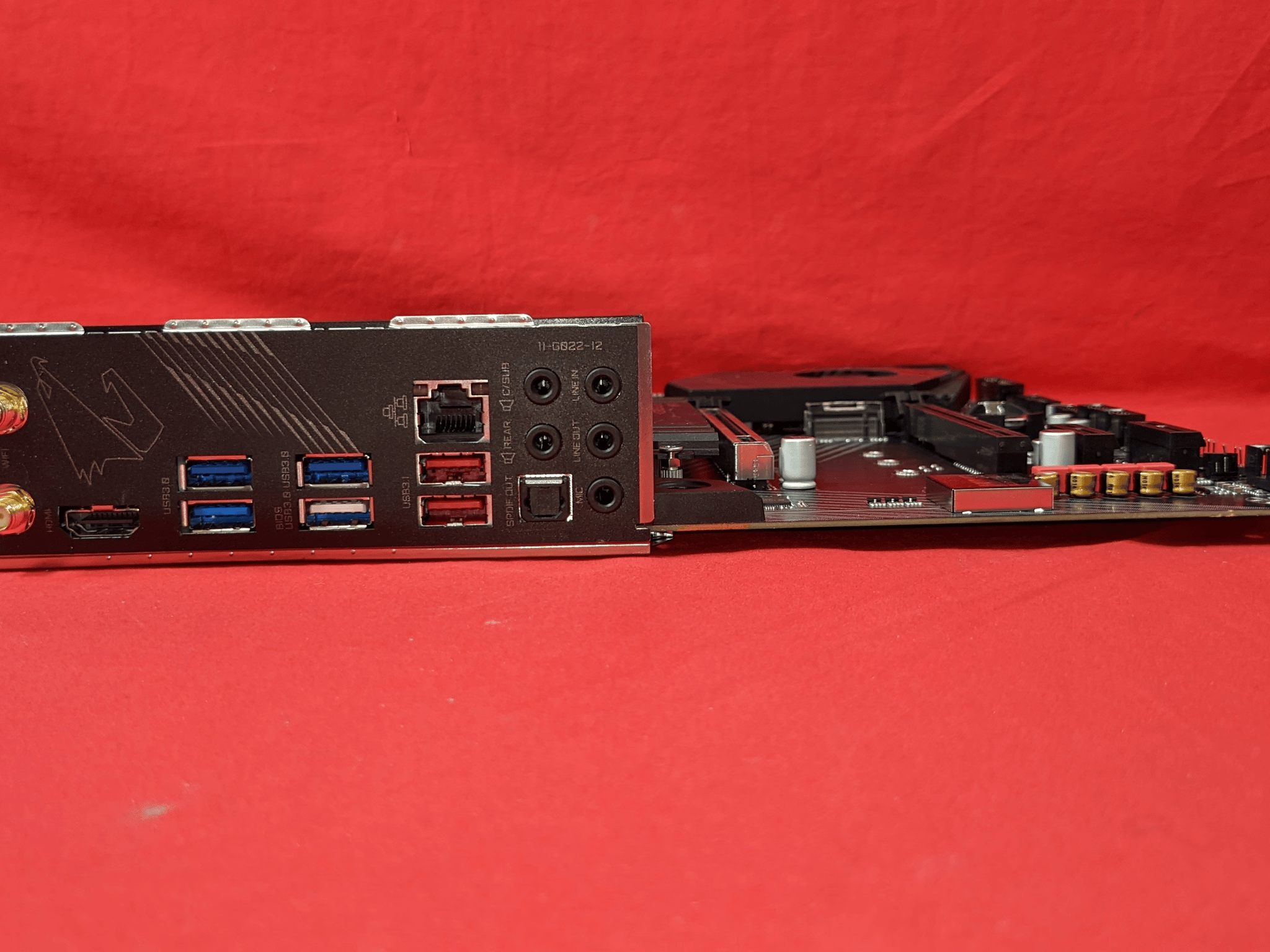 *AS IS/FOR REPAIR* Gigabyte X570 Aorus Elite WIFI AMD Socket AM4 DDR4 ATX Desktop Motherboard