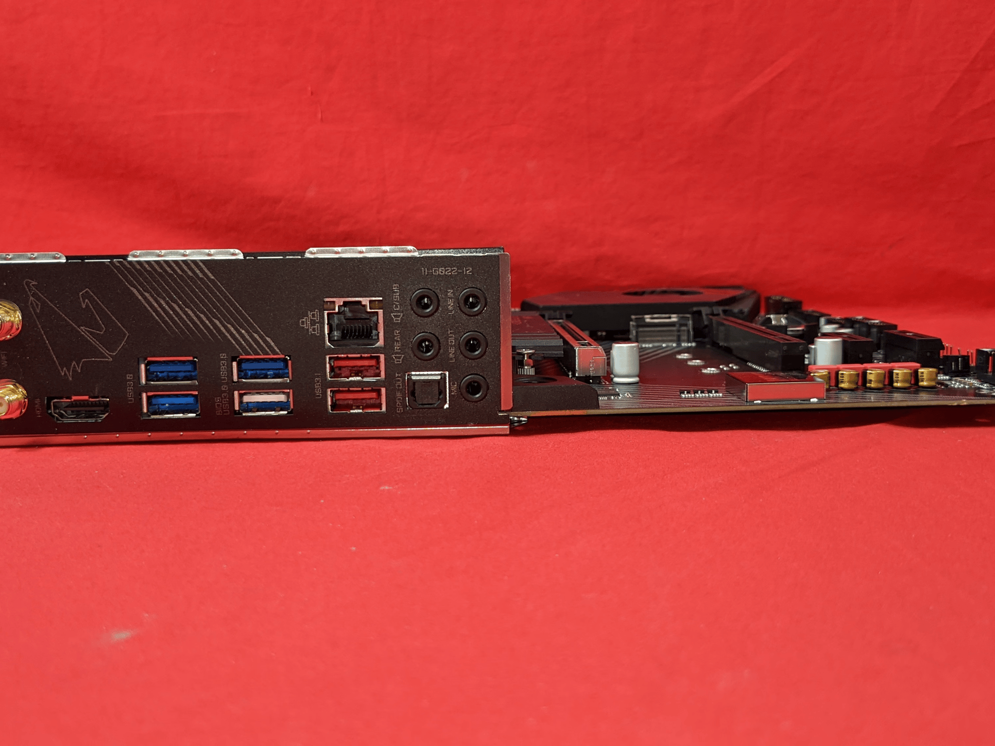 *AS IS/FOR REPAIR* Gigabyte X570 Aorus Elite WIFI AMD Socket AM4 DDR4 ATX Desktop Motherboard