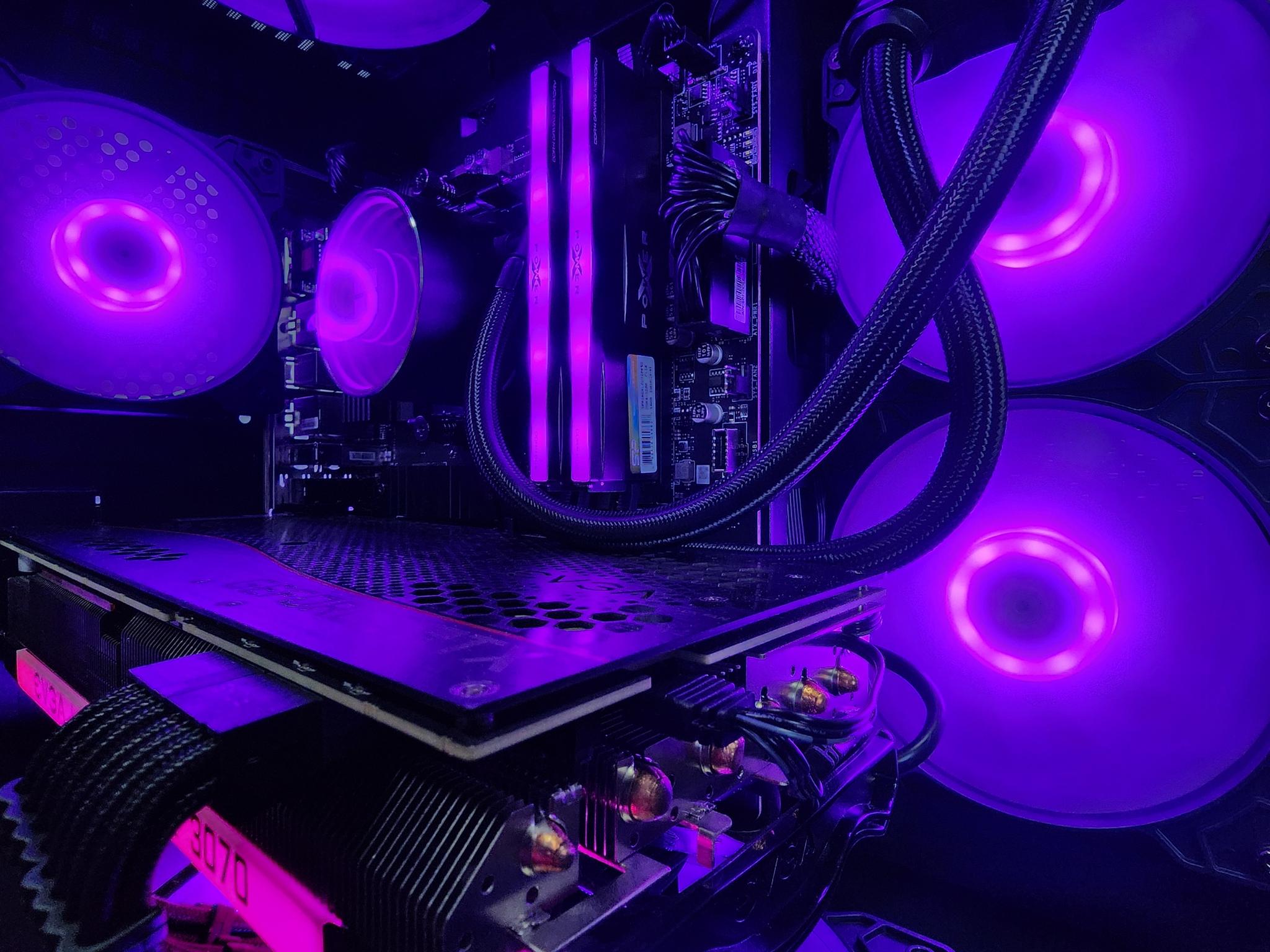 💜🖤💜 EVGA RTX 3070 FTW // AMD Ryzen 7 5700G // Silicon Power Zenith RGB 32GB 3200MHz
