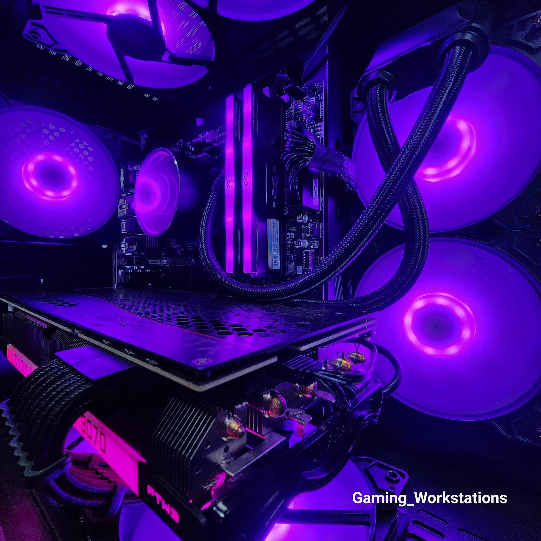 💜🖤💜 EVGA RTX 3070 FTW // AMD Ryzen 7 5700G // Silicon Power Zenith RGB 32GB 3200MHz