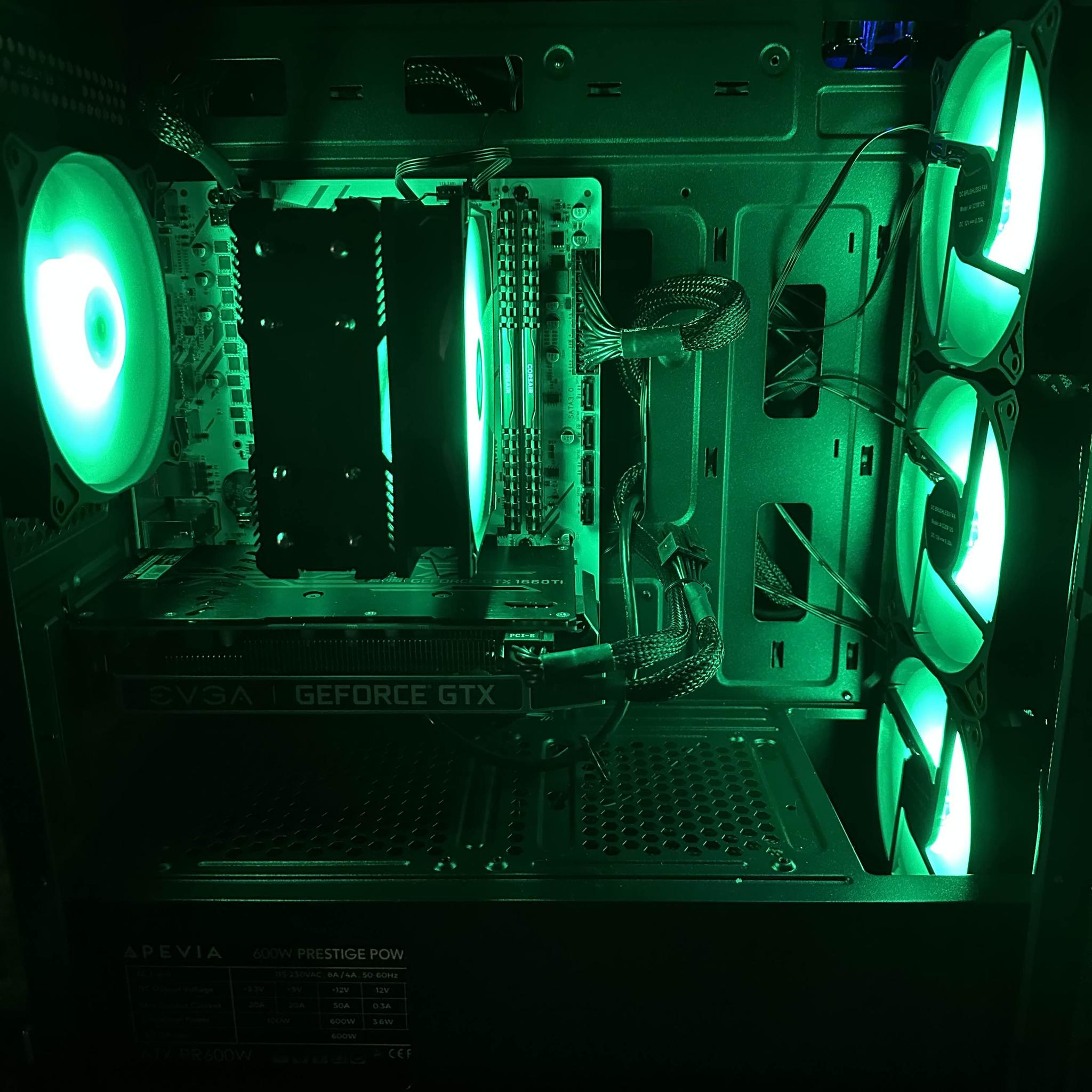 Ryzen 3600 GAMING PC!! | GTX 1660 Ti | 16GB Ram | 1 TB NVMe SSD | Windows 11 ARGB Computer