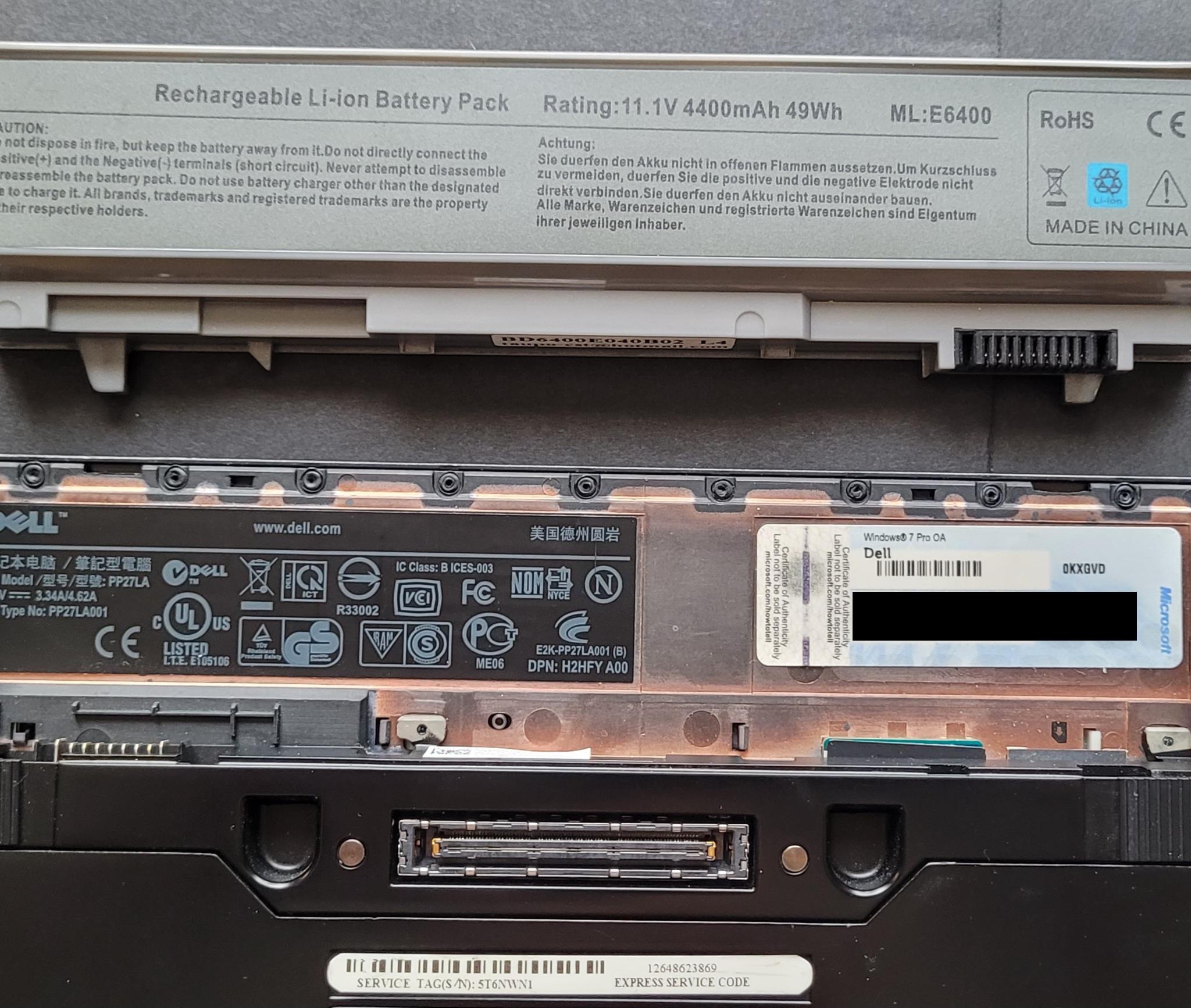 Dell Latitude E6410 Intel Core i7-620M 4GB RAM 320GB HDD MX Linux Charger 2x Batteries