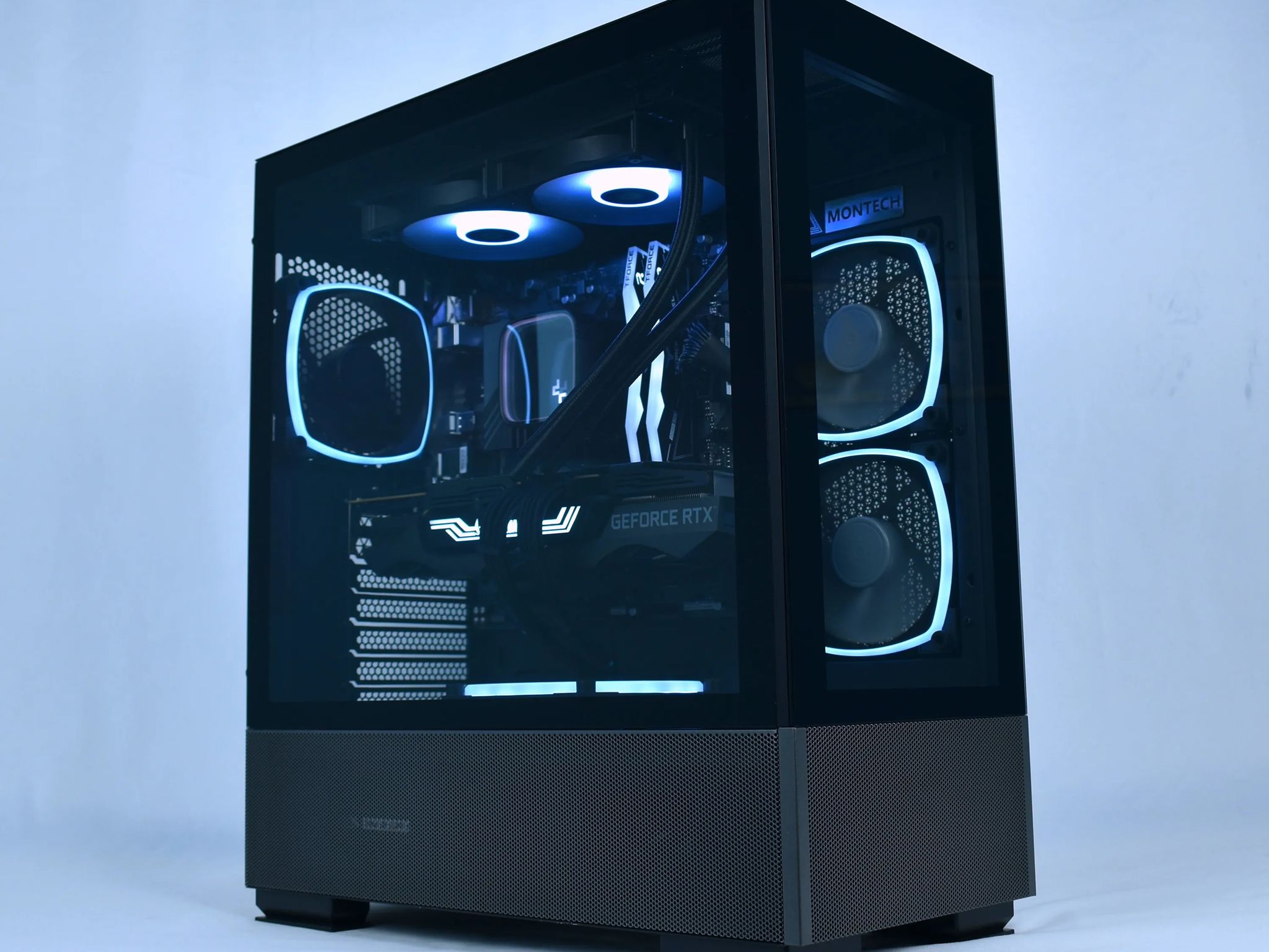 🦇DARK KNIGHT🦇 Ultimate 4k/1440p PC | Ryzen 7600x, RTX 3080, 32GB DDR5, 1TB NVME | Forge Custom PC