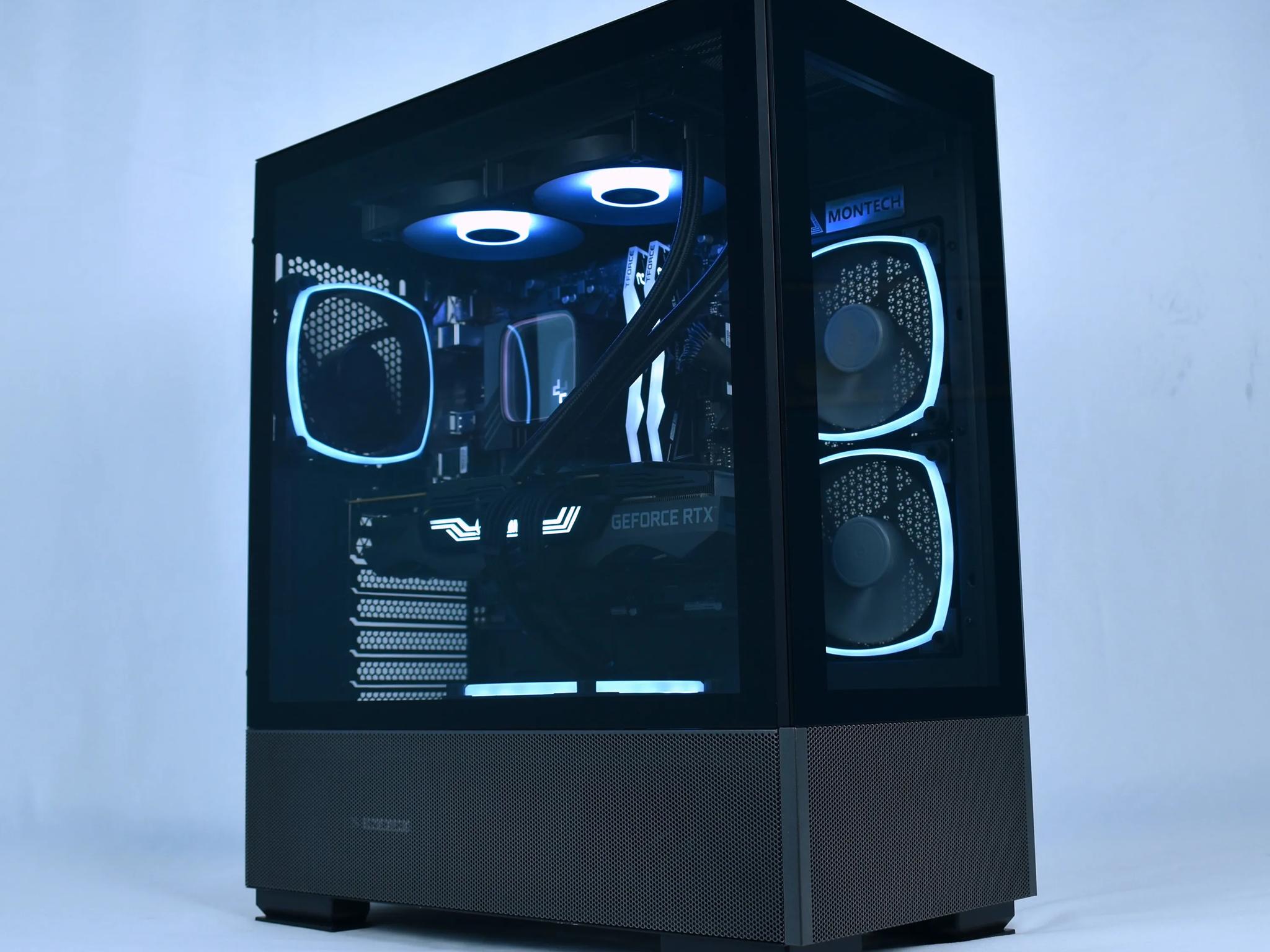 🦇DARK KNIGHT🦇 Ultimate 4k/1440p PC | Ryzen 7600x, RTX 3080, 32GB DDR5, 1TB NVME | Forge Custom PC