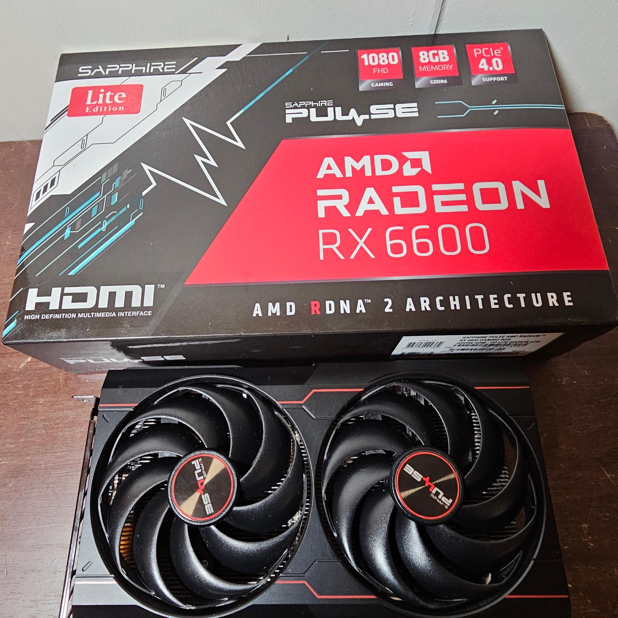 SAPPHIRE PULSE LITE EDITION Radeon RX 6600
