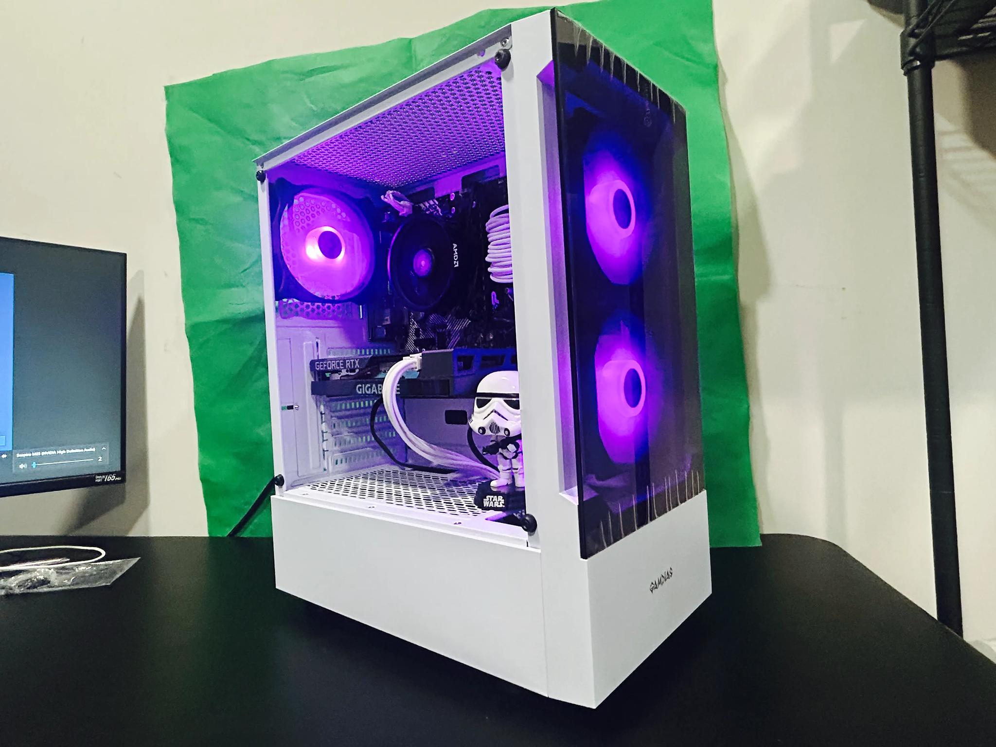 Stormtrooper Gaming PC AMD RYZEN 5 3600 | RTX 3050 8GB |1TB SSD | 16GB Ram| 3 RGB Fans
