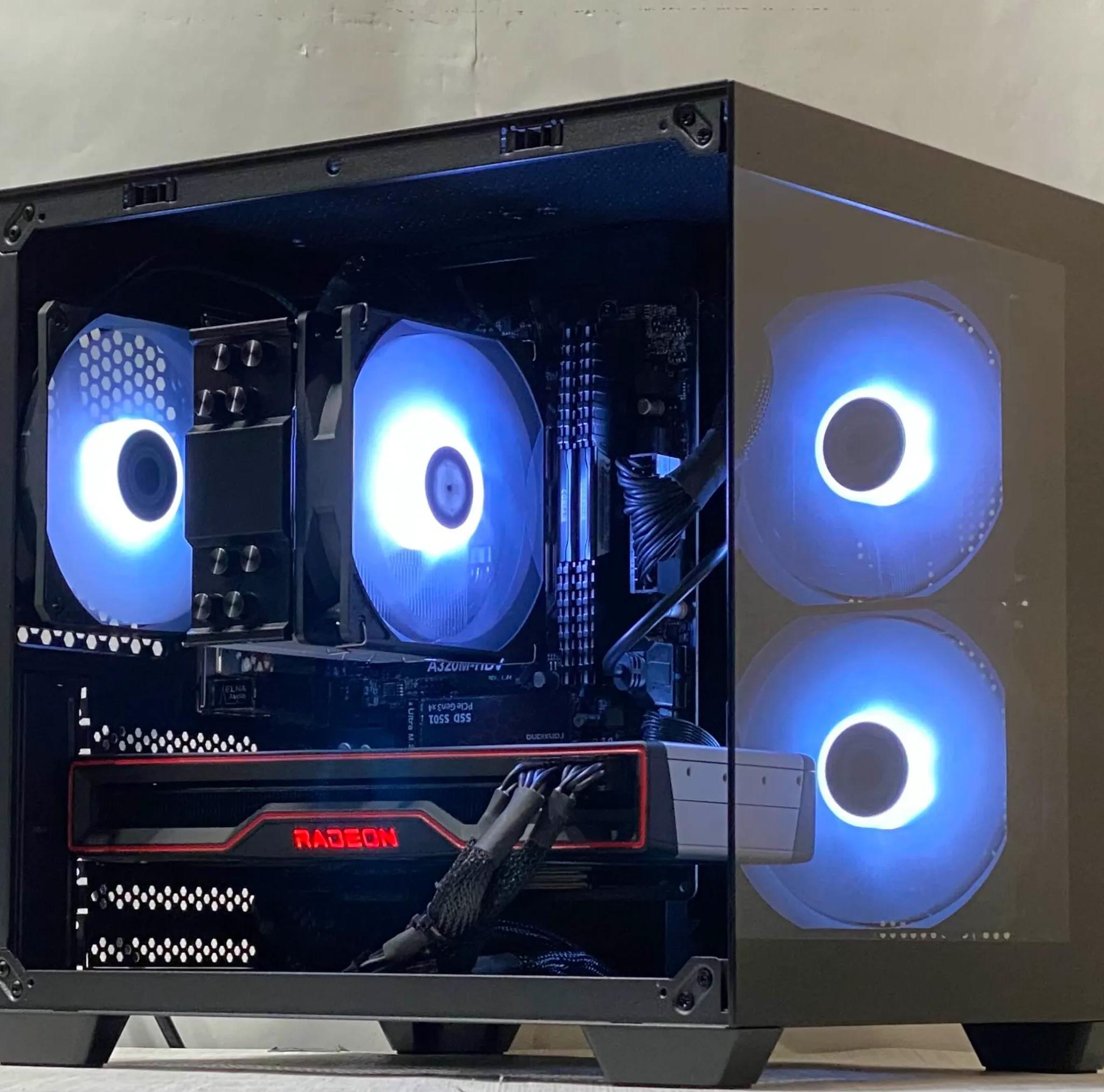 RX 6800, Ryzen 5 5600, 16GB DDR4, 1TB NVMe SSD, WiFi - Gaming PC