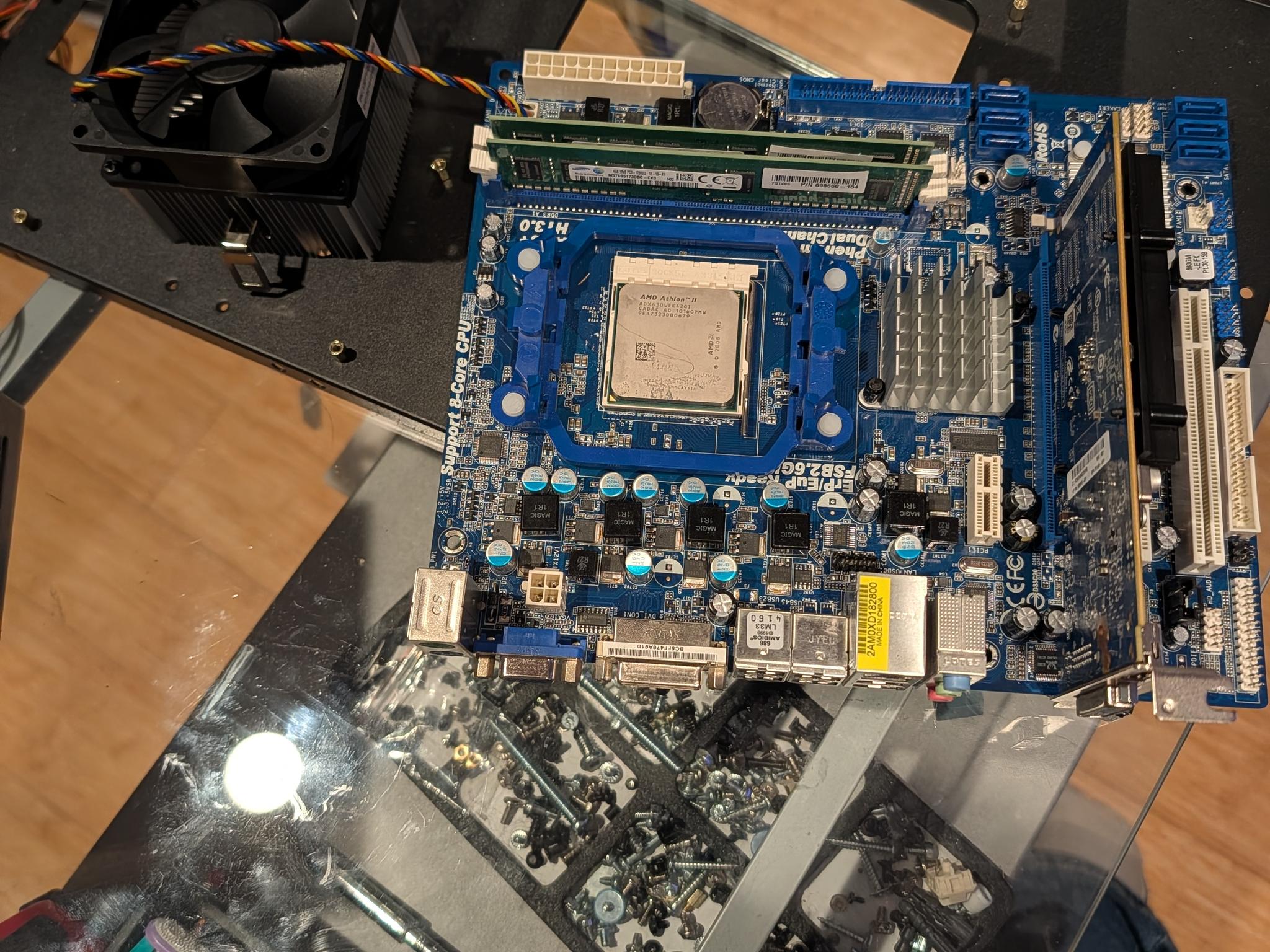 Cpu GPU, ram, motherboard cooler and power supply combo