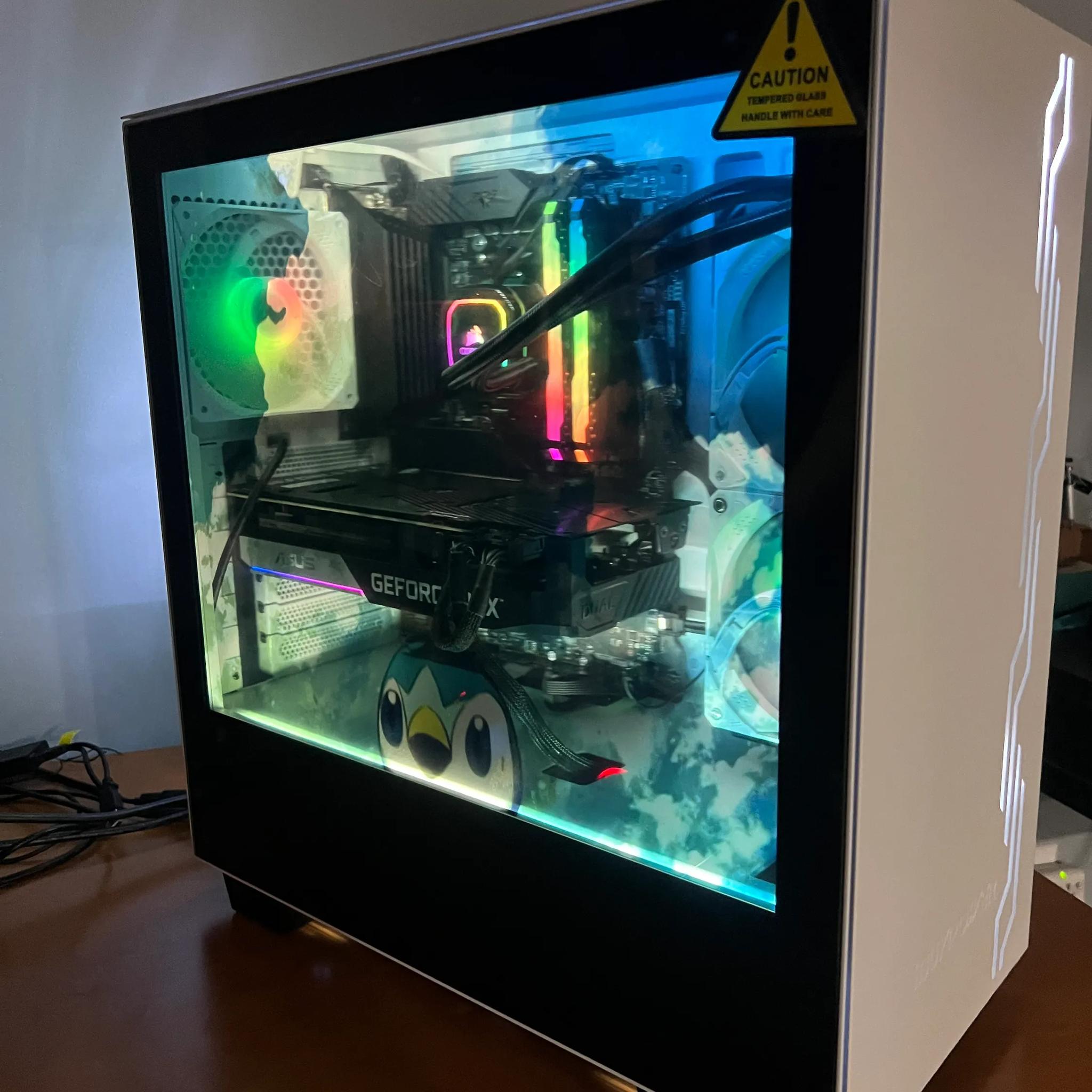 Snowblind Build Ryzen 7 5800x RTX 3070