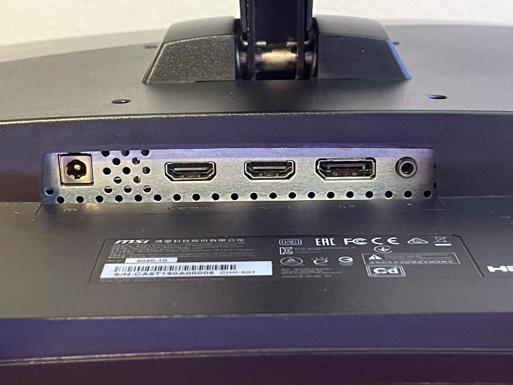 MSI Optix G27C5 27" 1080P 165Hz Monitor