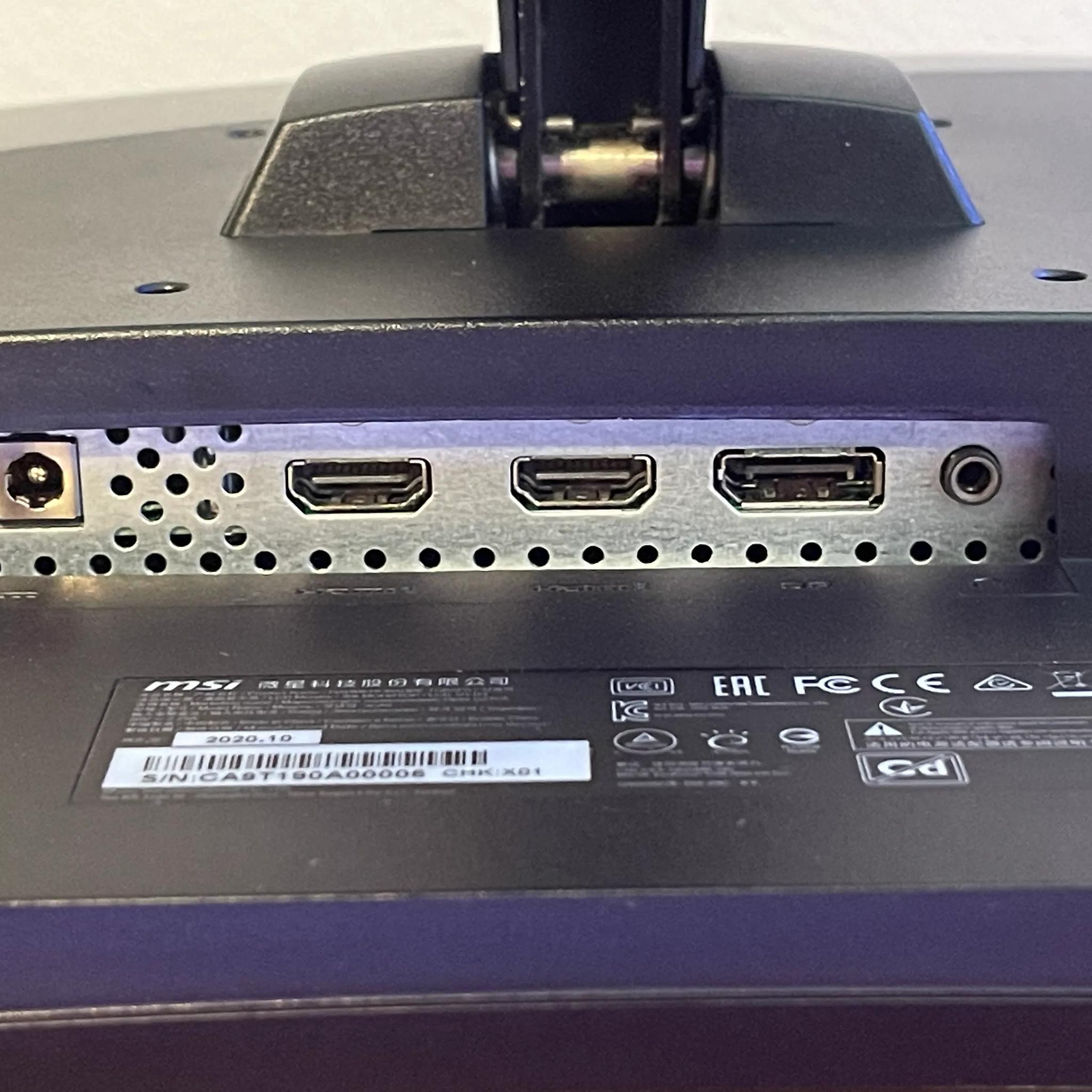 MSI Optix G27C5 27" 1080P 165Hz Monitor