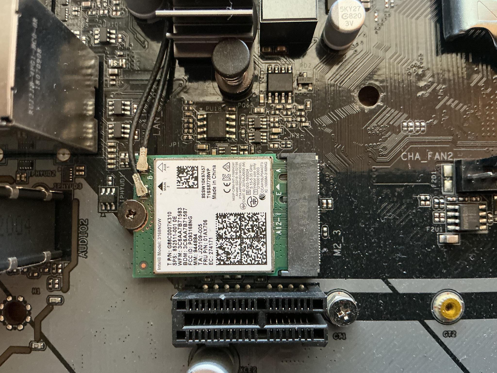 Asrock z370 Motherboard/Celeron/8gb RAM/cooler/Bluetooth & WiFi