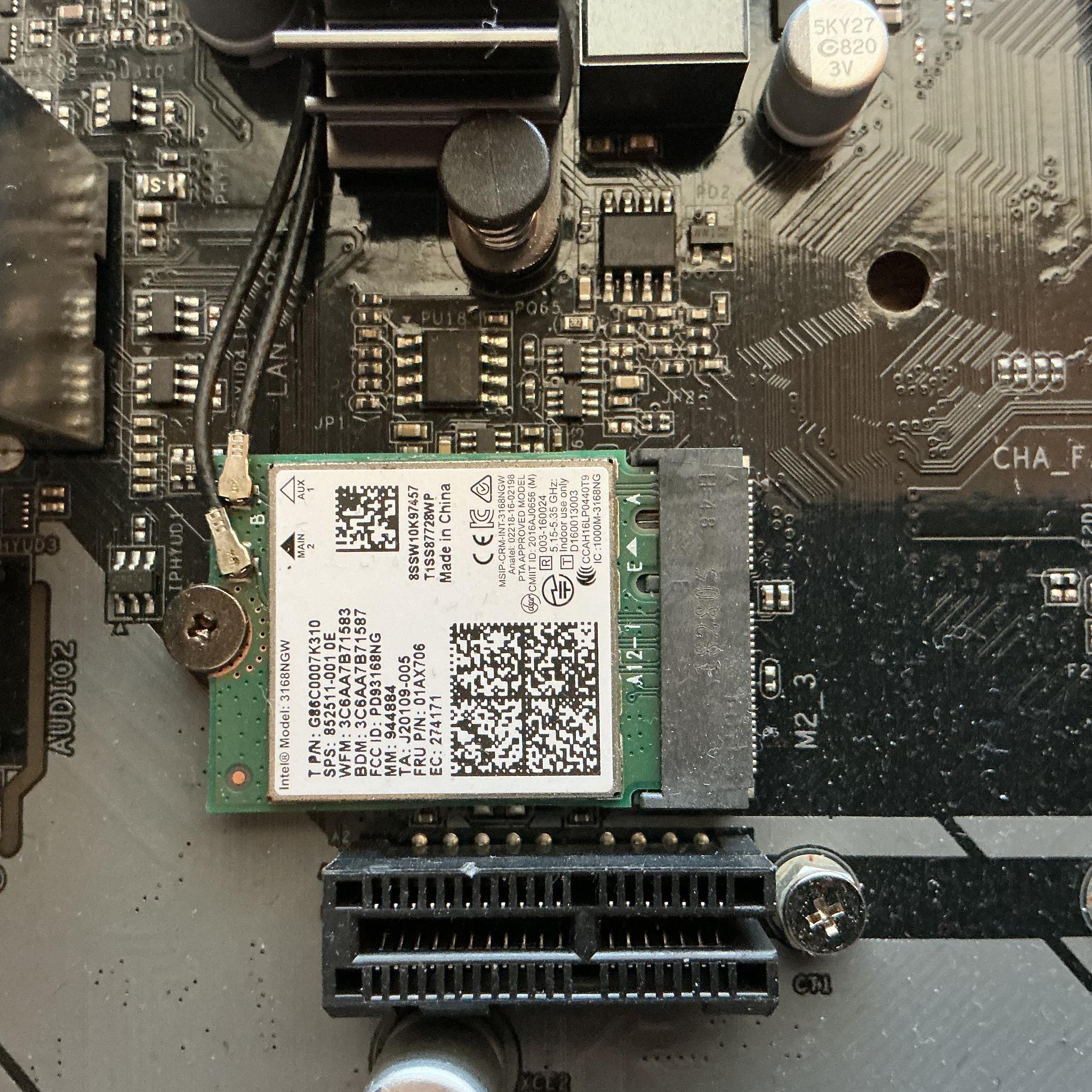 Asrock z370 Motherboard/Celeron/8gb RAM/cooler/Bluetooth & WiFi