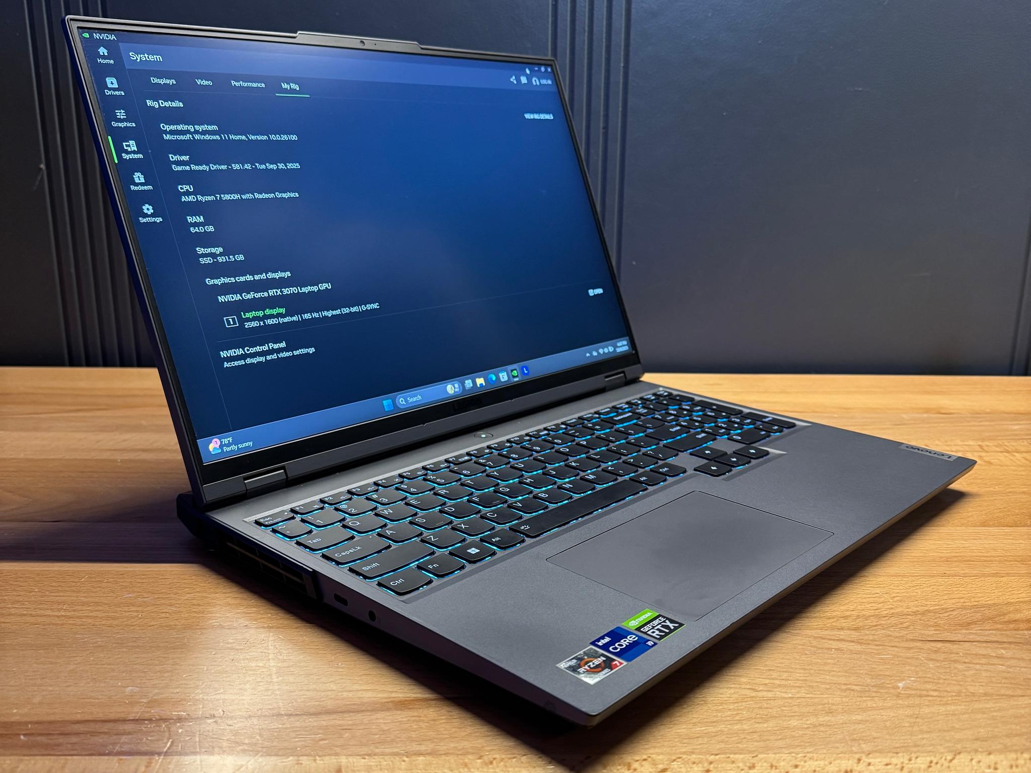 💻Ryzen 5800H | RTX 3070 | 64GB RAM | 1TB SSD