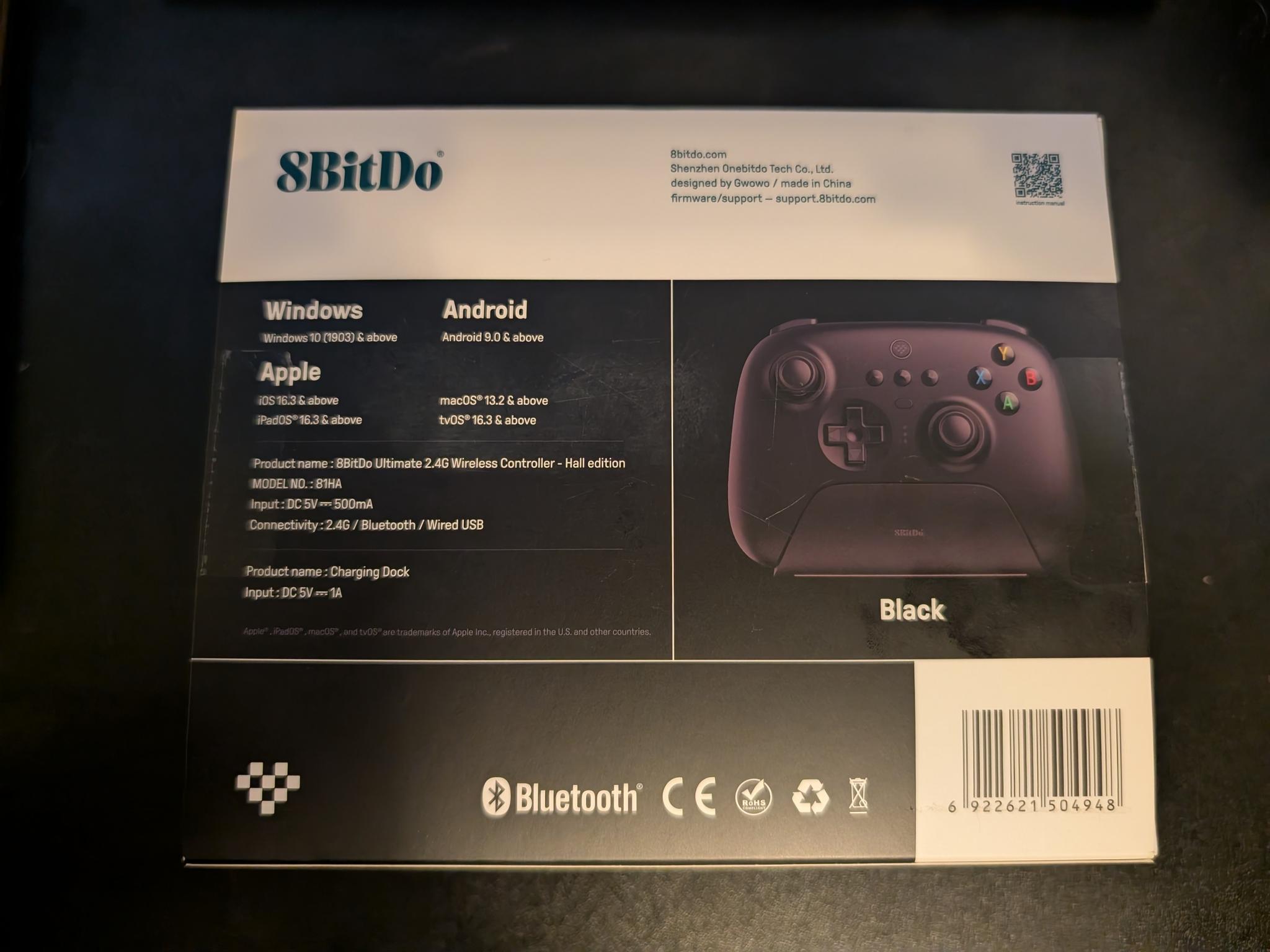 8BitDo Ultimate 2.4G Controller with Dock