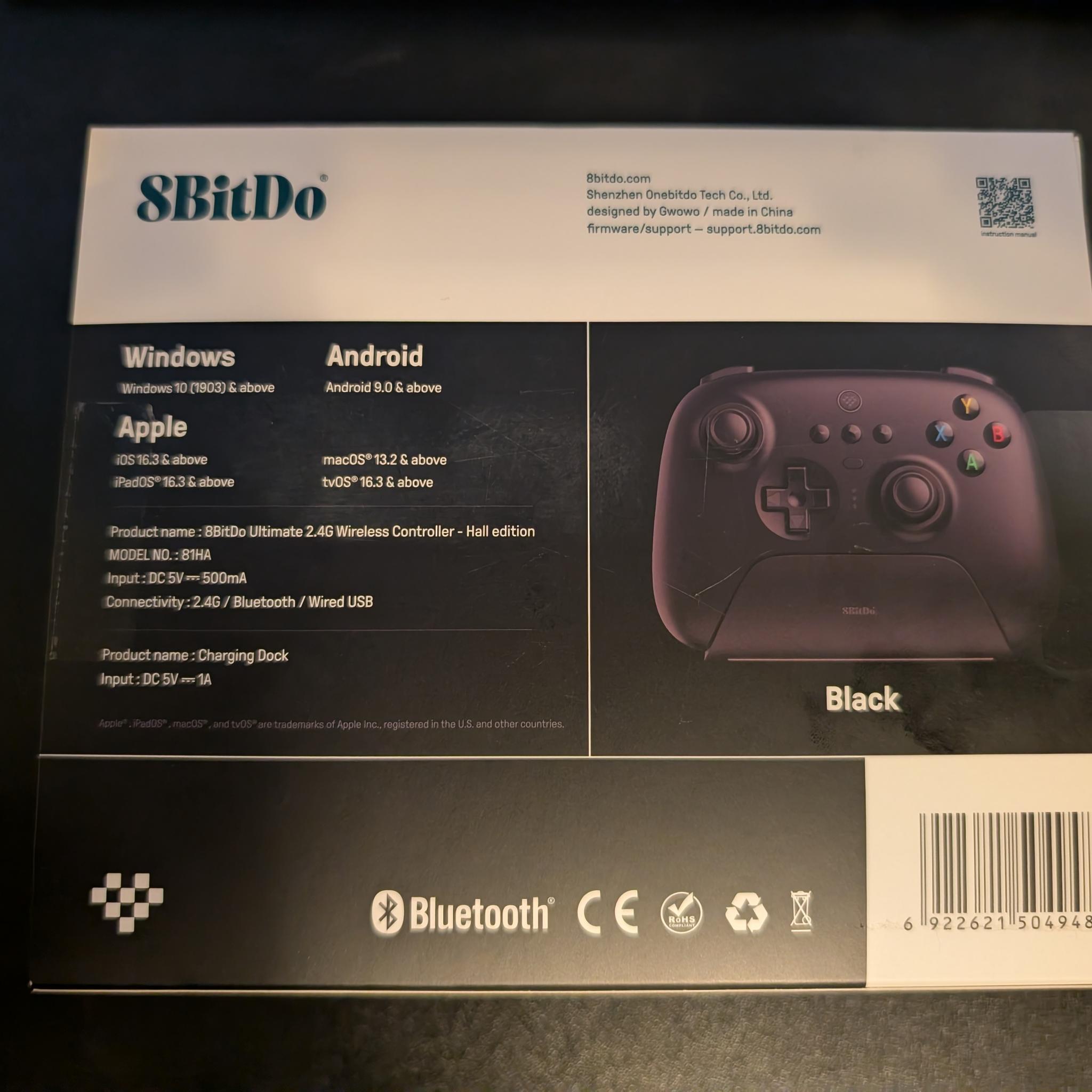 8BitDo Ultimate 2.4G Controller with Dock