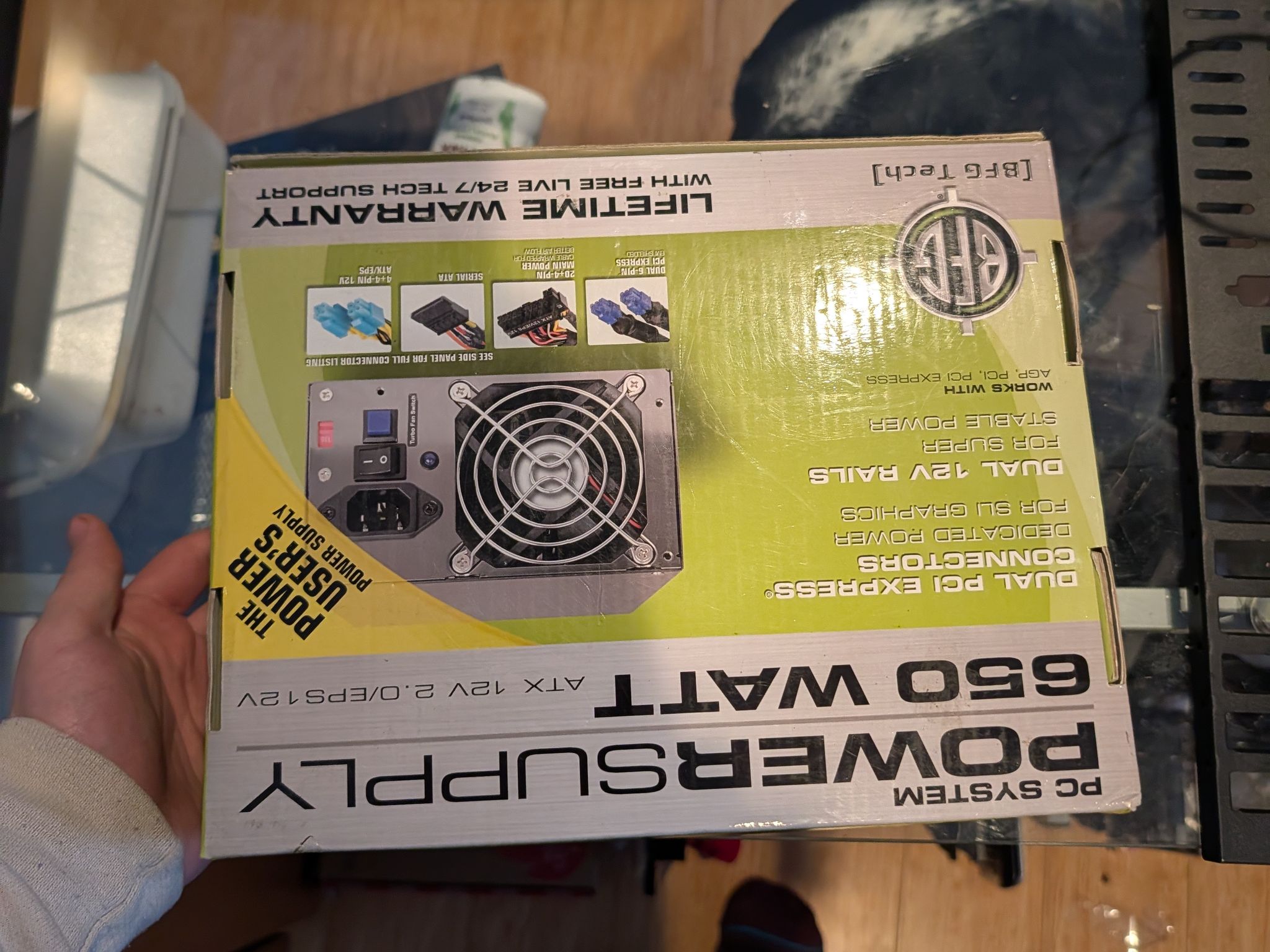 BRAND NEW BFG 650W PSU