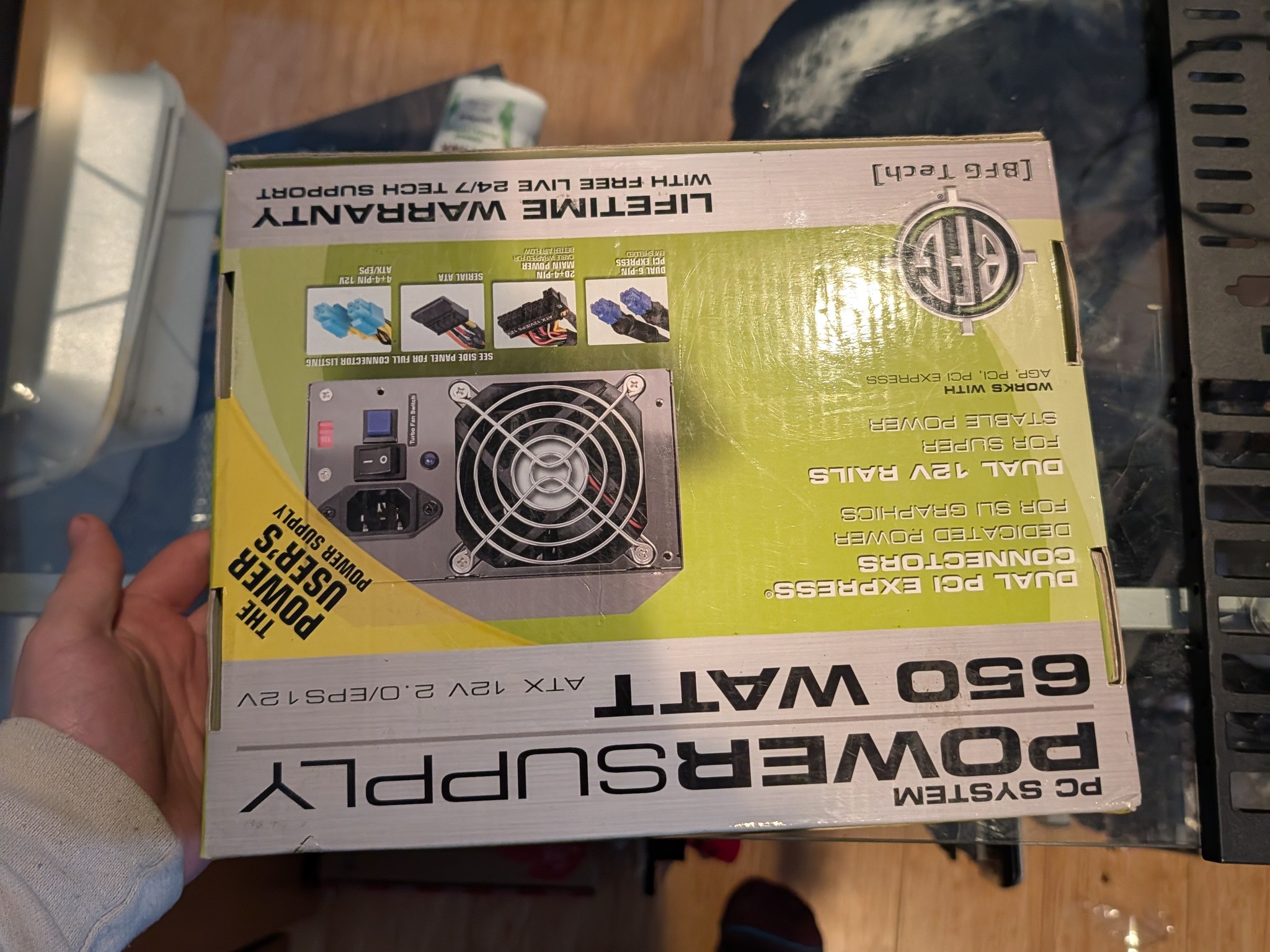 BRAND NEW BFG 650W PSU