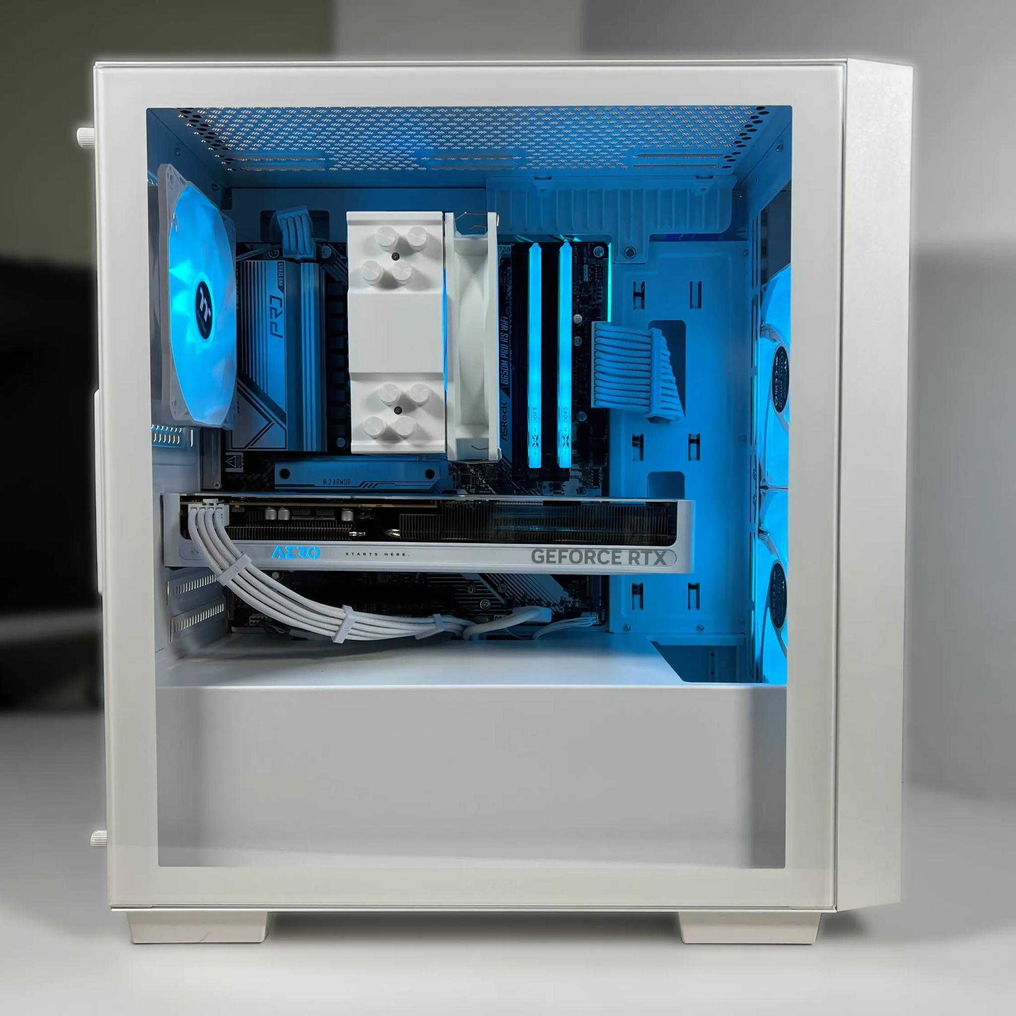 R5 9600X + RTX 5060 | 32GB DDR5 | 1TB NVME | BLUE YETI GAMING PC