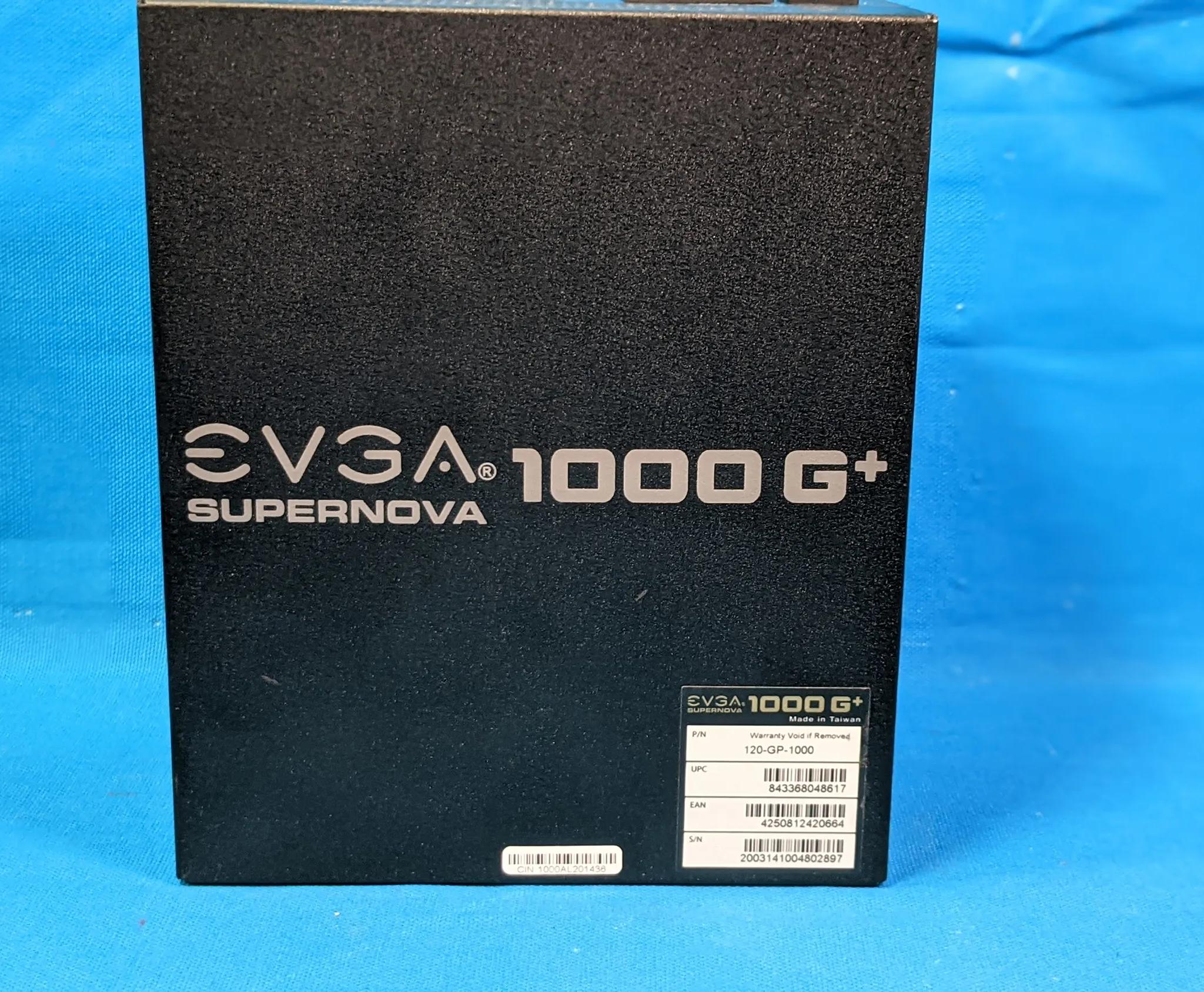 EVGA SuperNOVA 1000 G+ 1000W 80+ Gold Fully-Modular ATX Desktop PSU - 4266646745
