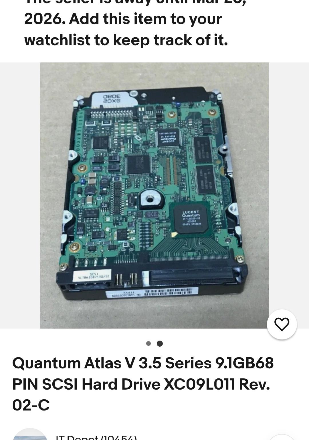 Seagate ST32151N 9C4003-026 FIRMWARE 0284