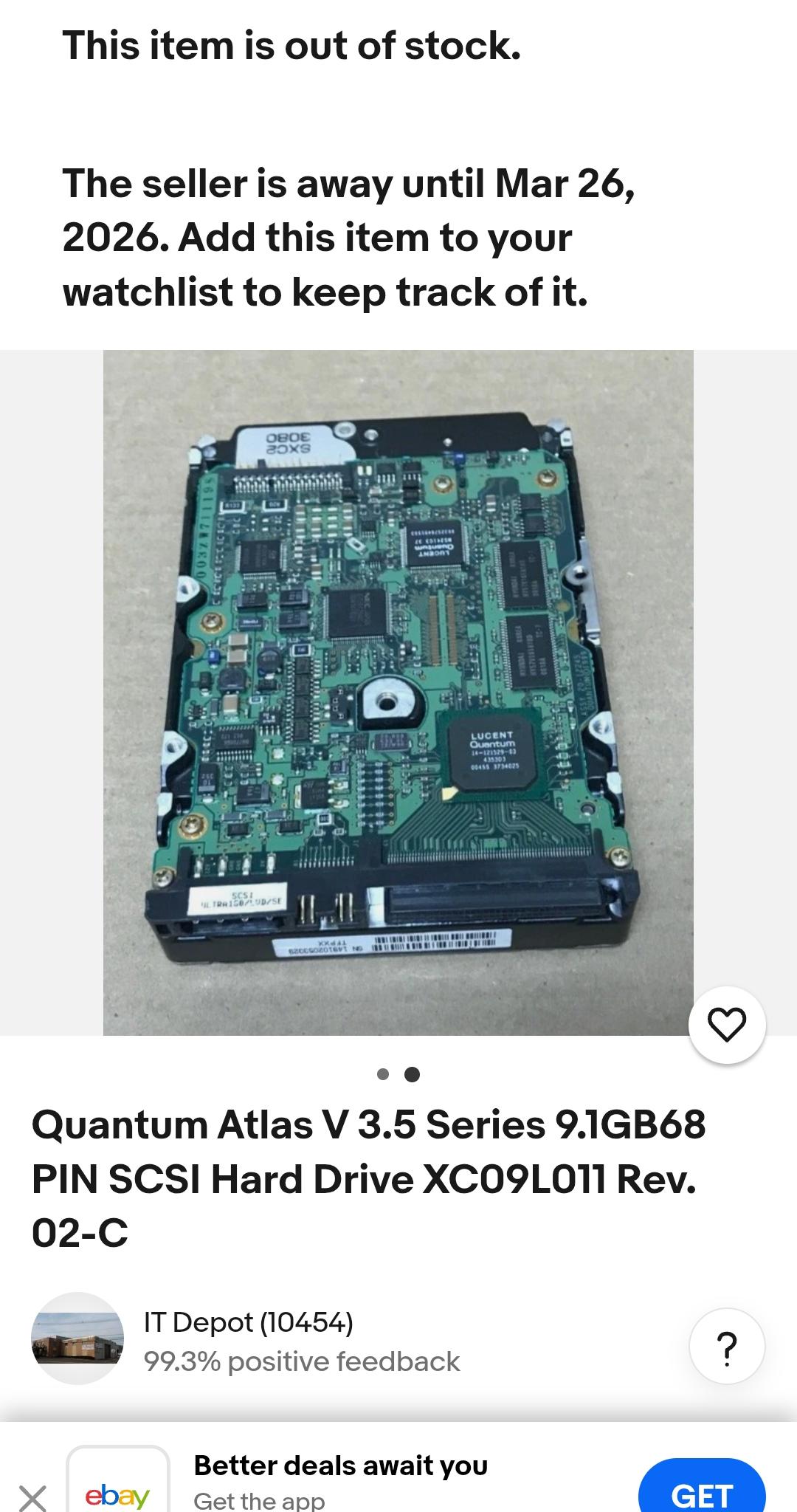 Seagate ST32151N 9C4003-026 FIRMWARE 0284