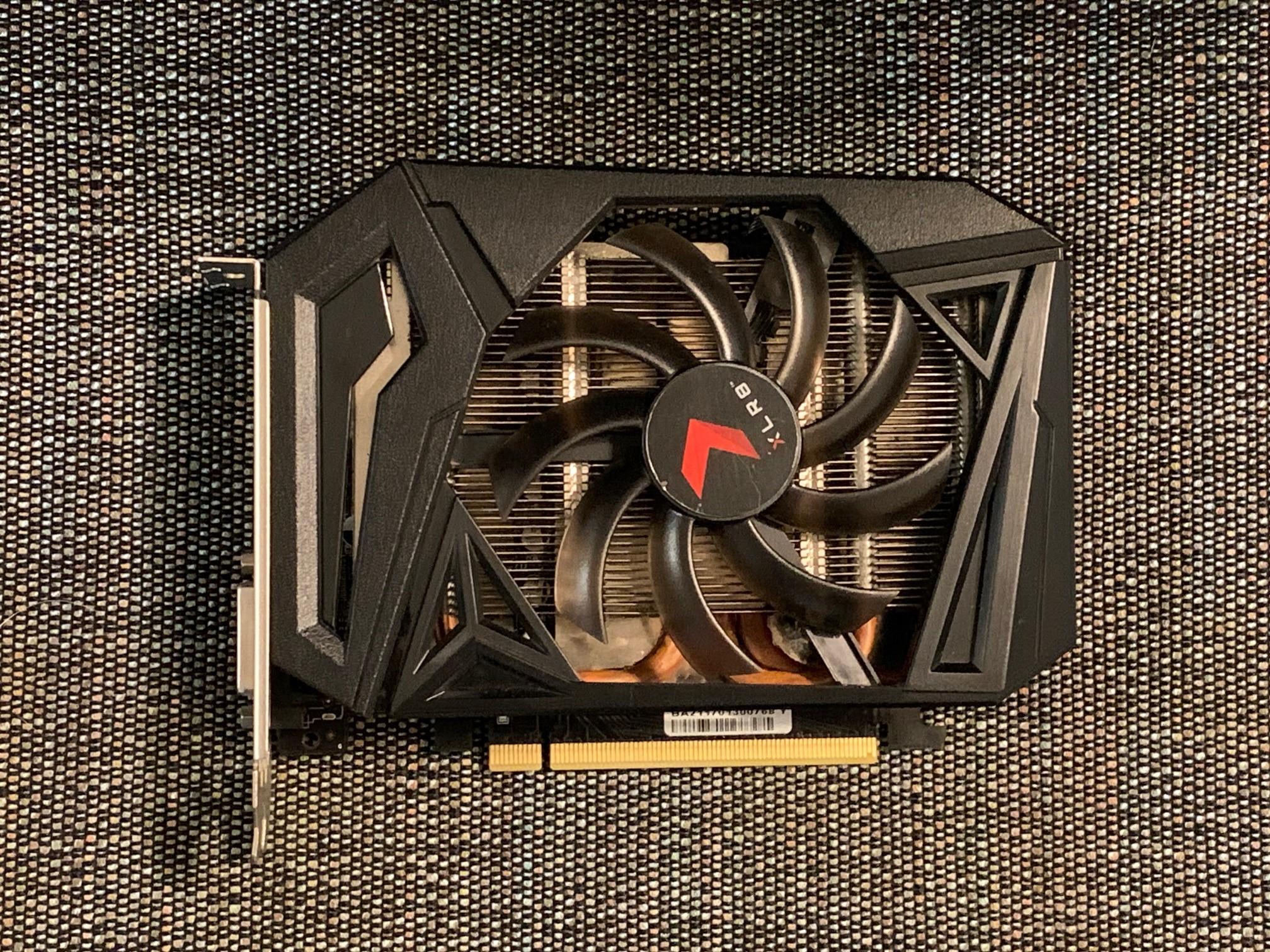 PNY GeForce GTX 1660 SUPER 6GB XLR8 Gaming Overclocked Edition, Used.
