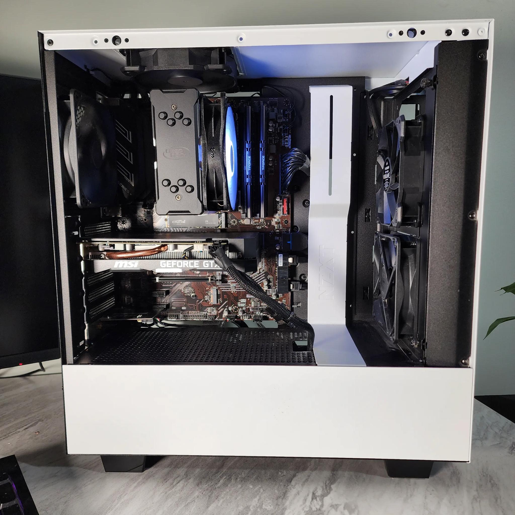 1080p High Settings Gaming PC (Intel i5 9400f, GTX 1660 ti, 32gb ddr4 3200 mhz, 2tb storage)