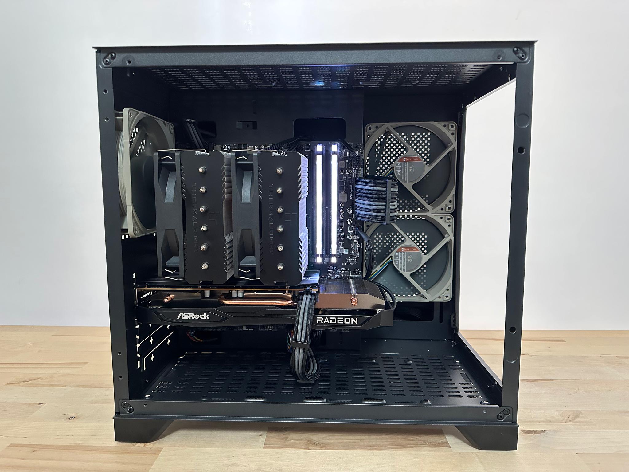 Gunmetal Grey Mid-Range PC (AMD Ryzen 5 5600X | Radeon RX 6650 XT | Windows 11 Pro)