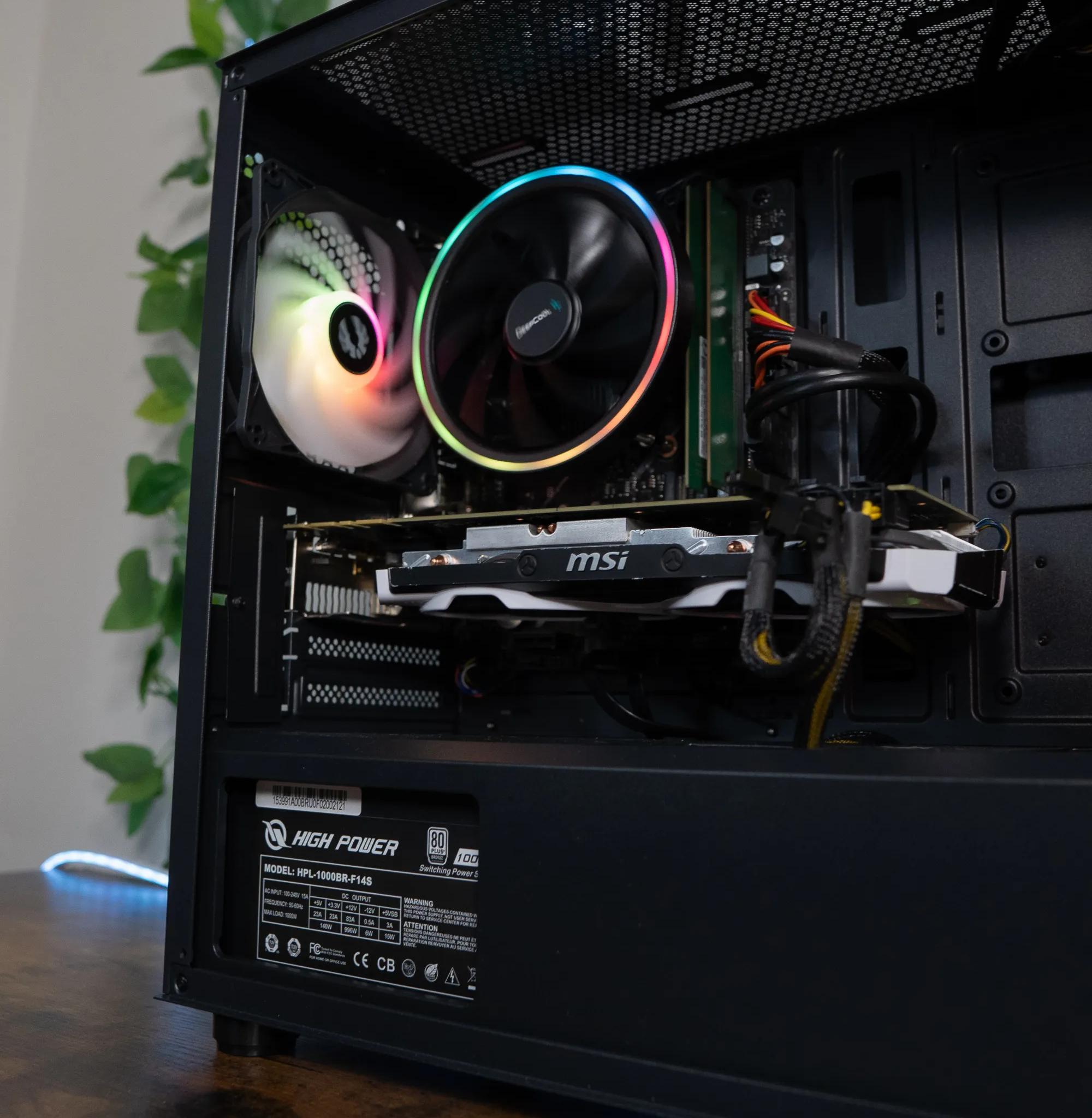🍬🌠 BUDGET - BO6 Ready GAMING PC | MSI GTX 970 OC | RYZEN 5 1500X | 16GB DDR4 RAM | 1.25TB |